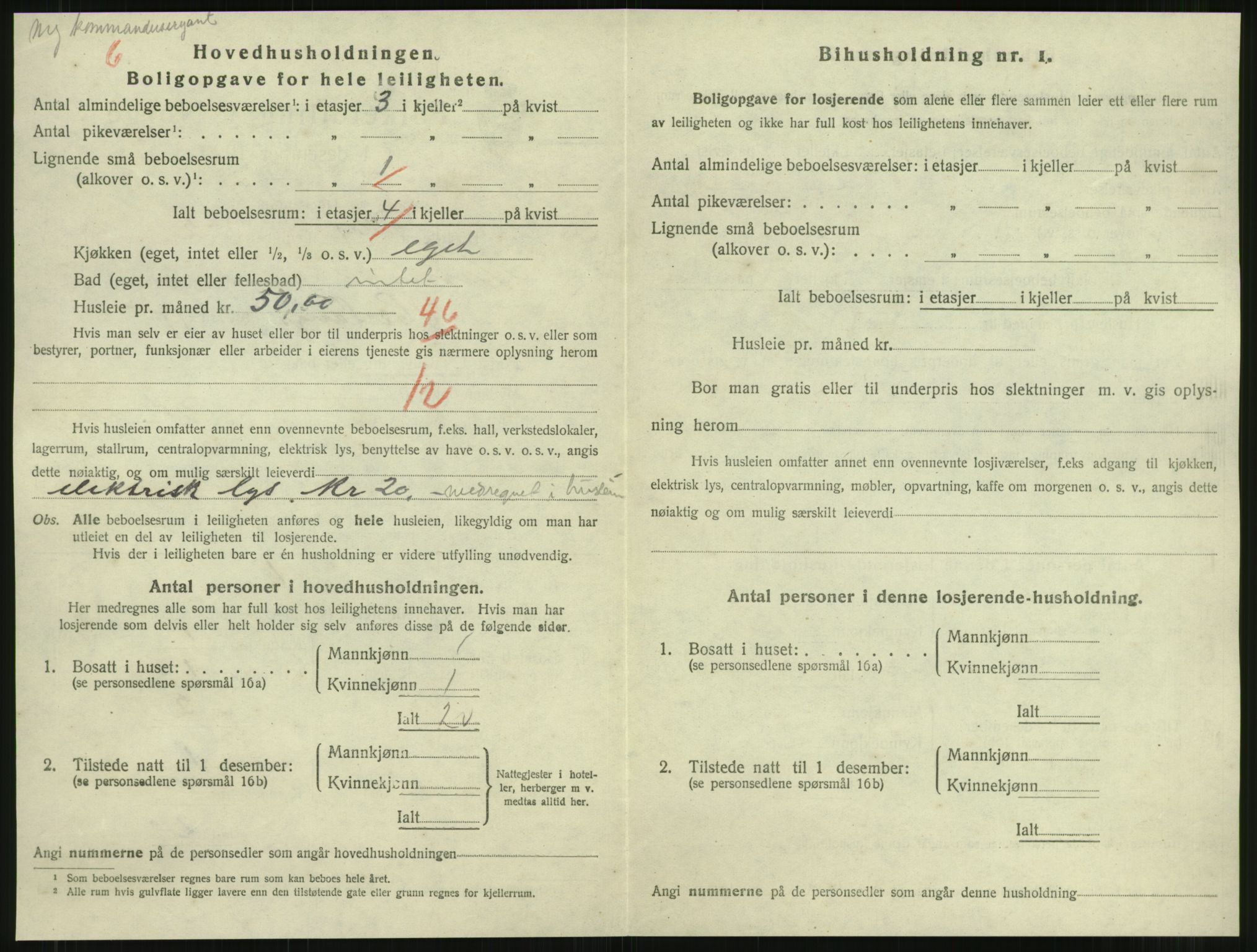 SAT, Folketelling 1920 for 1703 Namsos ladested, 1920, s. 1230