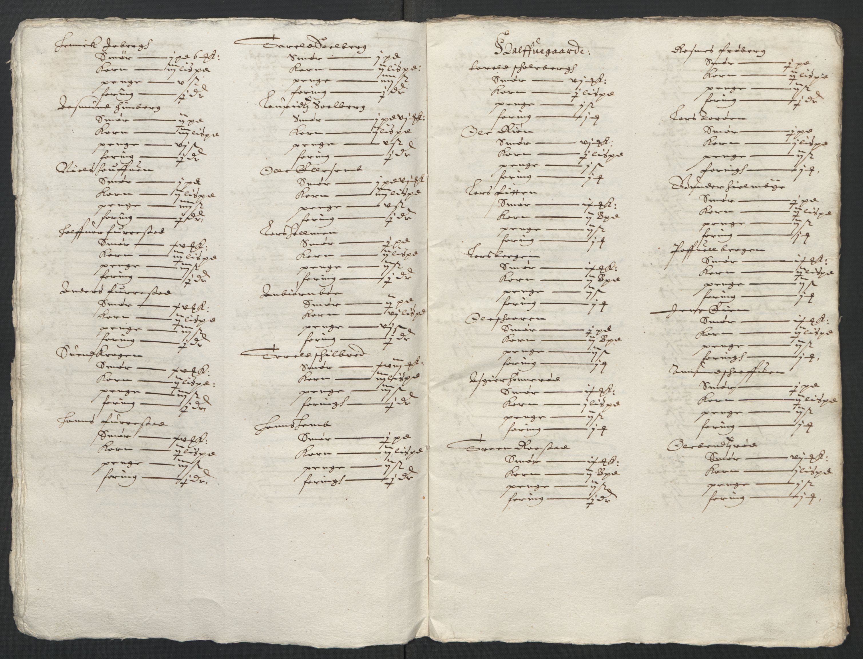 Rentekammeret inntil 1814, Reviderte regnskaper, Lensregnskaper, RA/EA-5023/R/Rb/Rbl/L0008: Brunla len, 1641-1644