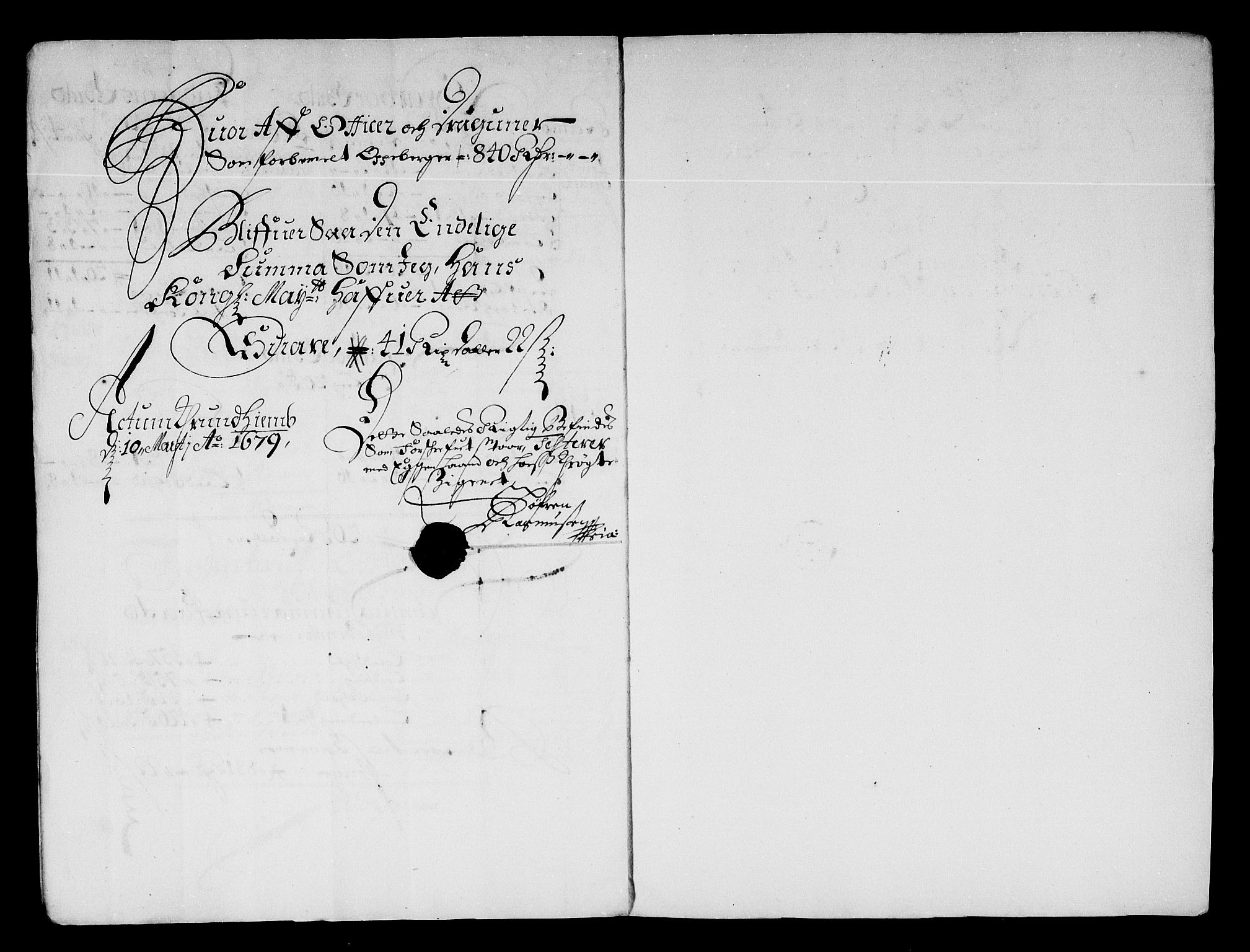 Rentekammeret inntil 1814, Reviderte regnskaper, Stiftamtstueregnskaper, Trondheim stiftamt og Nordland amt, AV/RA-EA-6044/R/Re/L0051: Trondheim stiftamt og Nordland amt, 1678