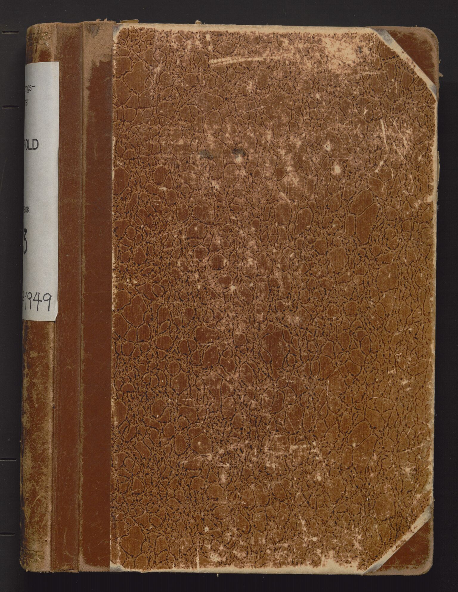 Utskiftningsvesenet i Vestfold, AV/SAKO-A-797/F/Fa/L0033: Rettsbok (forhandlingsprotokoll), 1946-1949