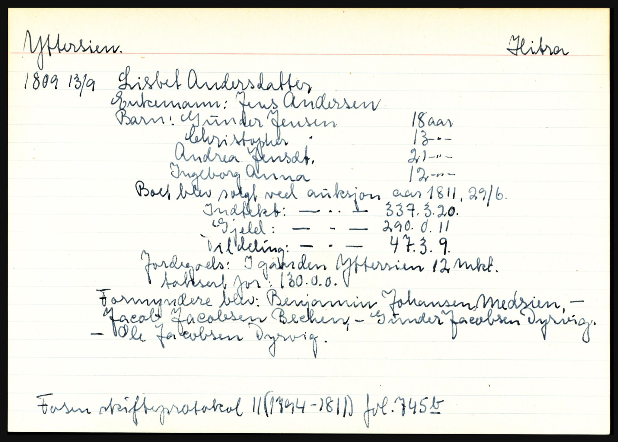 Fosen sorenskriveri, AV/SAT-A-1107/1/3, 1681-1823, s. 7115