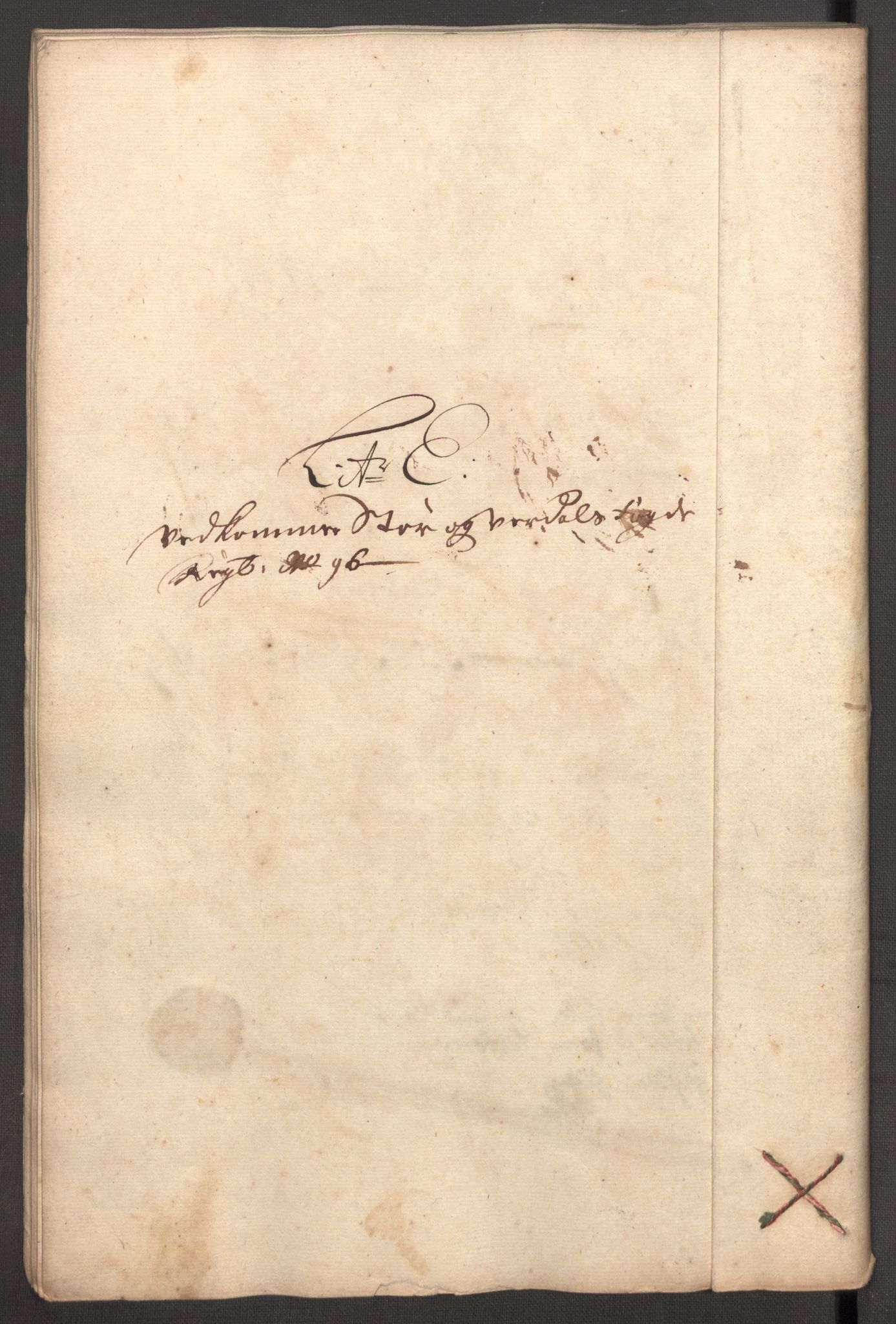 Rentekammeret inntil 1814, Reviderte regnskaper, Fogderegnskap, RA/EA-4092/R62/L4188: Fogderegnskap Stjørdal og Verdal, 1696, s. 98