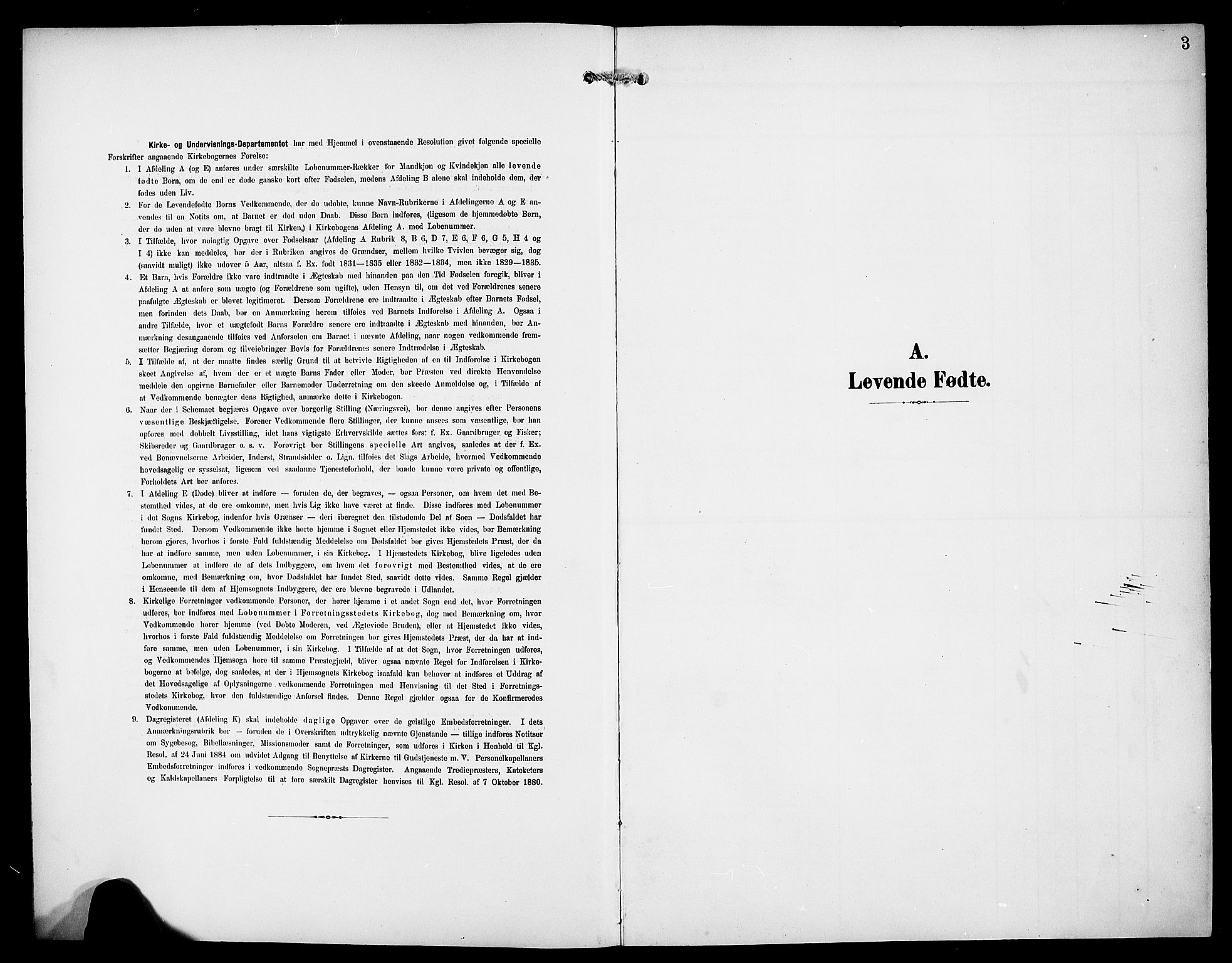 Gulen sokneprestembete, AV/SAB-A-80201/H/Hab/Habd/L0001: Klokkerbok nr. D 1, 1901-1924, s. 3