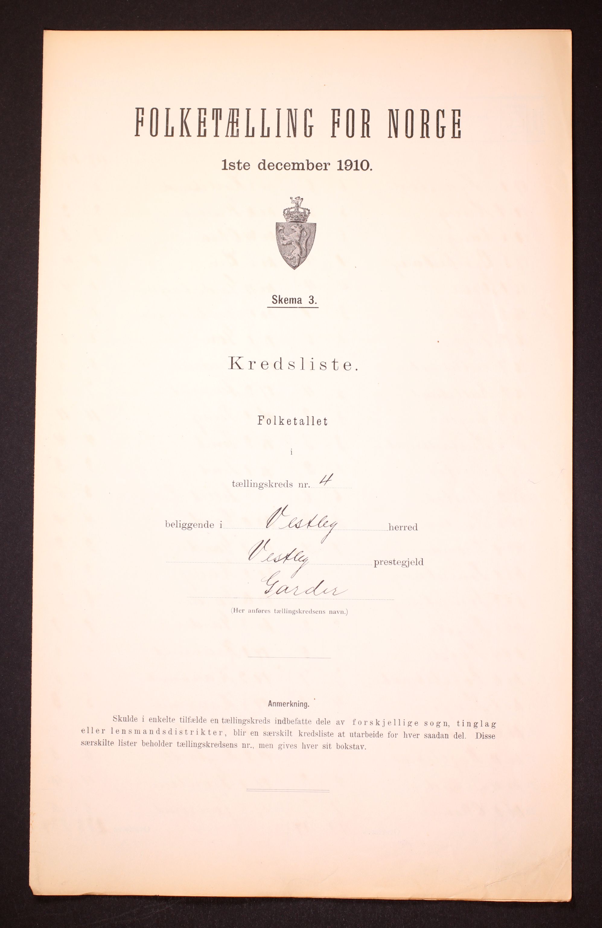 RA, Folketelling 1910 for 0211 Vestby herred, 1910, s. 19