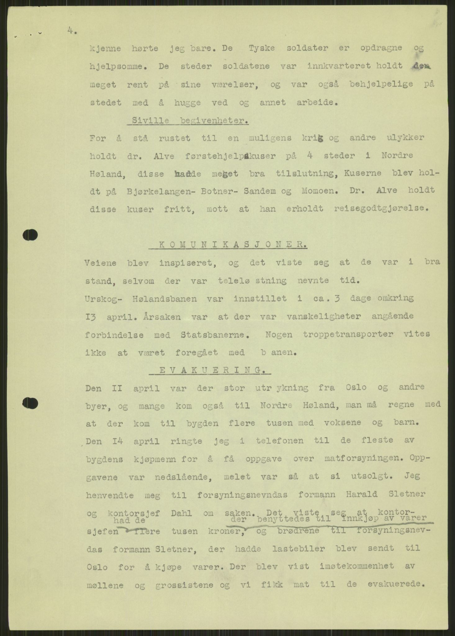 Forsvaret, Forsvarets krigshistoriske avdeling, AV/RA-RAFA-2017/Y/Ya/L0013: II-C-11-31 - Fylkesmenn.  Rapporter om krigsbegivenhetene 1940., 1940, s. 807