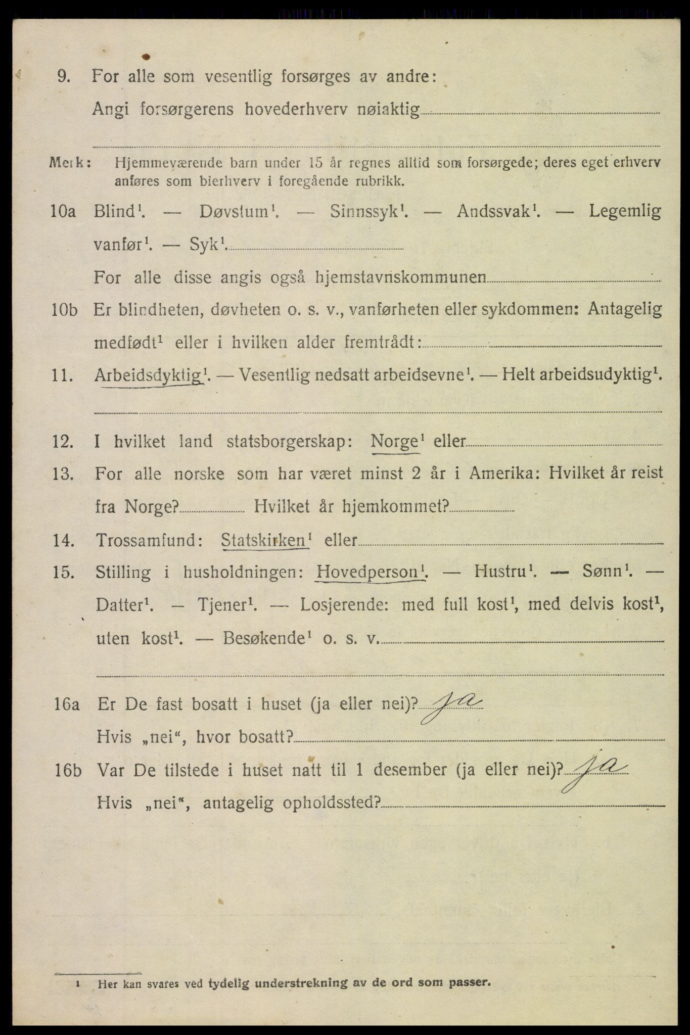 SAH, Folketelling 1920 for 0541 Etnedal herred, 1920, s. 1319