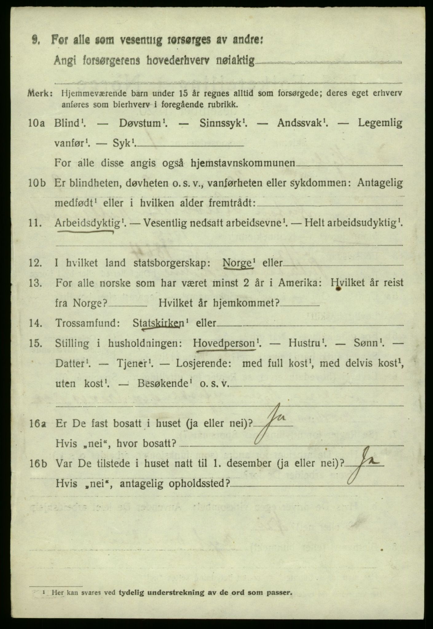 SAB, Folketelling 1920 for 1259 Hjelme herred, 1920, s. 1319