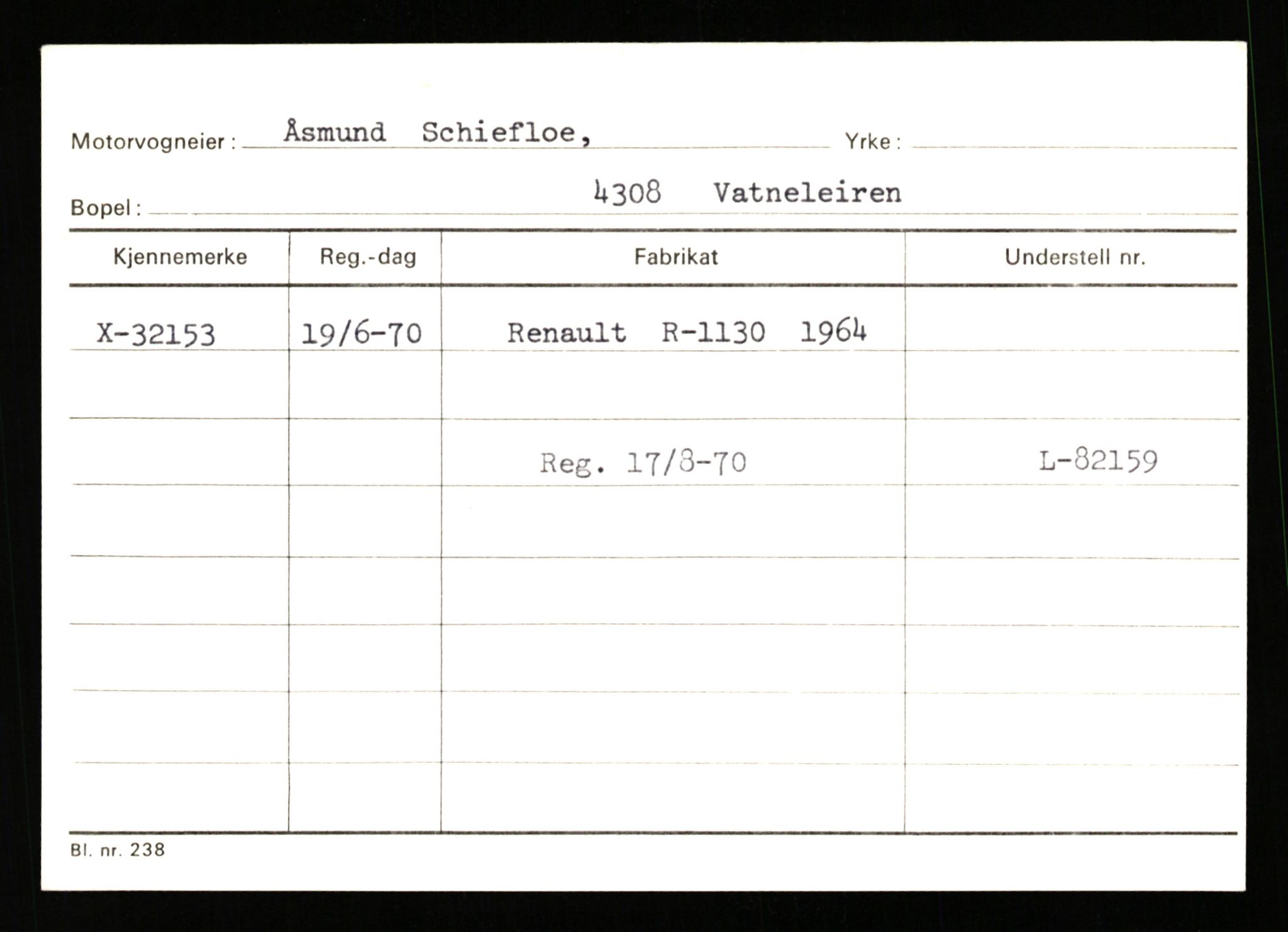 Stavanger trafikkstasjon, AV/SAST-A-101942/0/G/L0005: Registreringsnummer: 23000 - 34245, 1930-1971, s. 2836