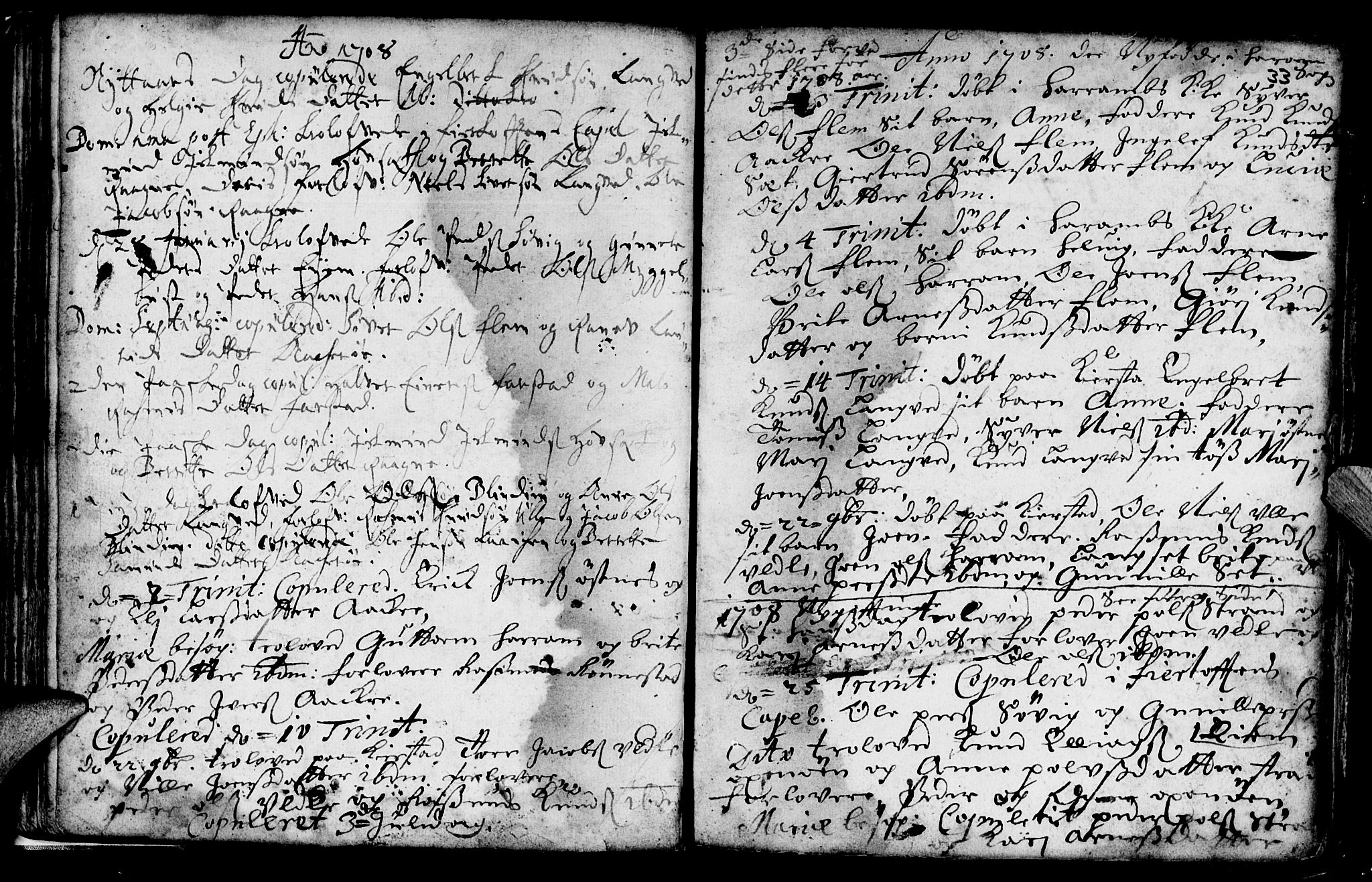 Ministerialprotokoller, klokkerbøker og fødselsregistre - Møre og Romsdal, AV/SAT-A-1454/536/L0491: Ministerialbok nr. 536A01 /1, 1689-1737, s. 33