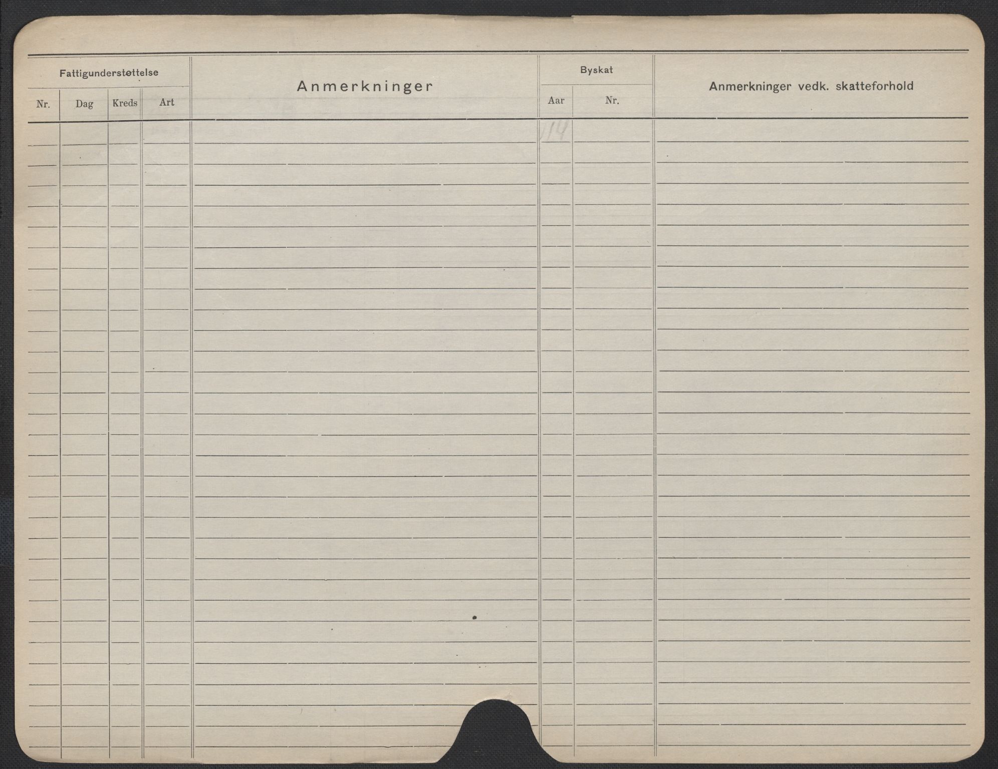 Oslo folkeregister, Registerkort, SAO/A-11715/F/Fa/Fac/L0015: Kvinner, 1906-1914, s. 1350b