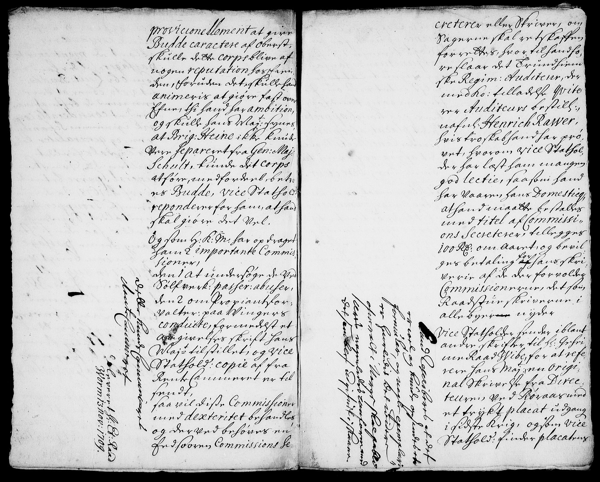 Danske Kanselli, Skapsaker, AV/RA-EA-4061/F/L0089: Skap 15, pakke 259, litra G-S, 1709, s. 356