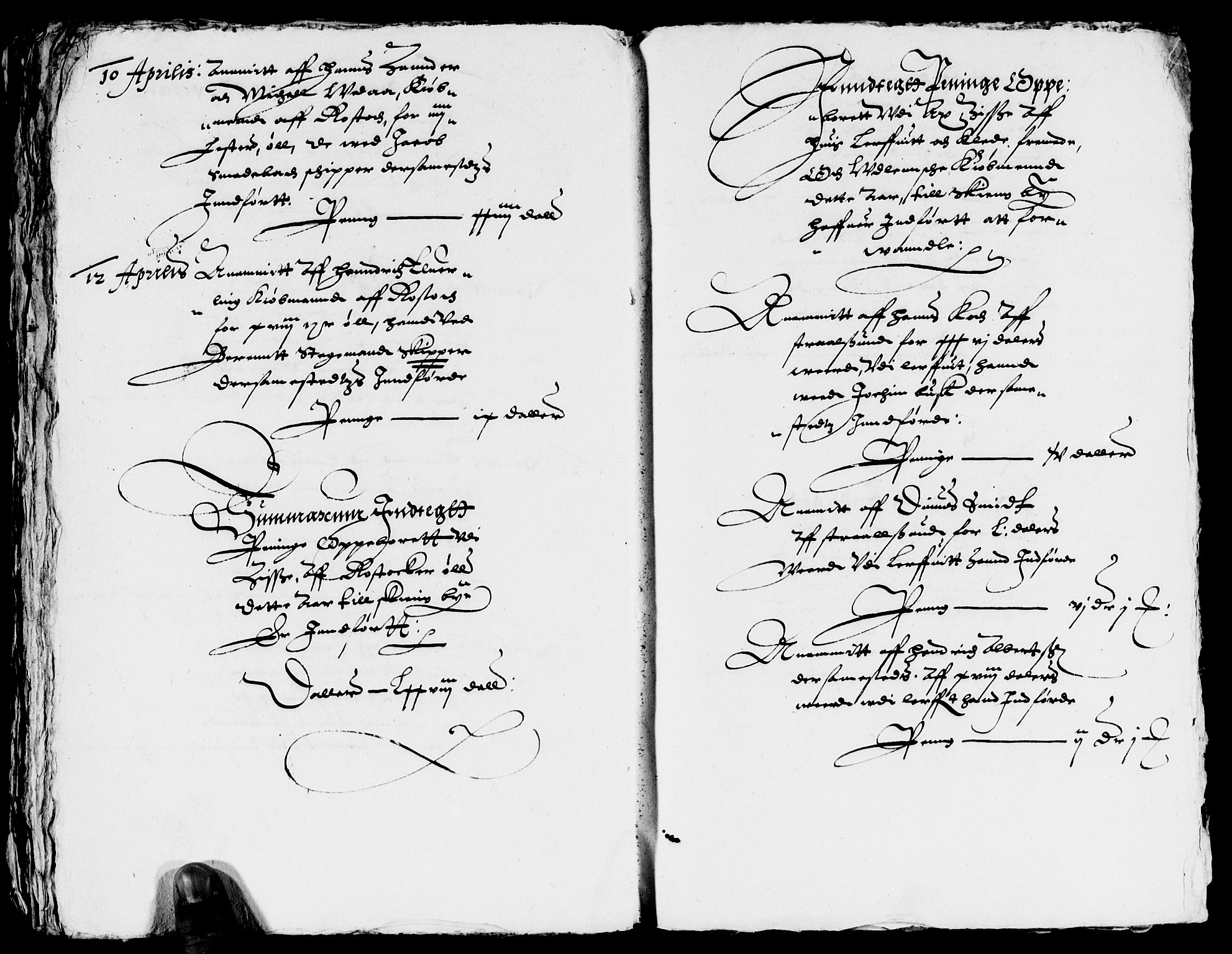 Rentekammeret inntil 1814, Reviderte regnskaper, Lensregnskaper, AV/RA-EA-5023/R/Rb/Rbp/L0003: Bratsberg len, 1608-1611