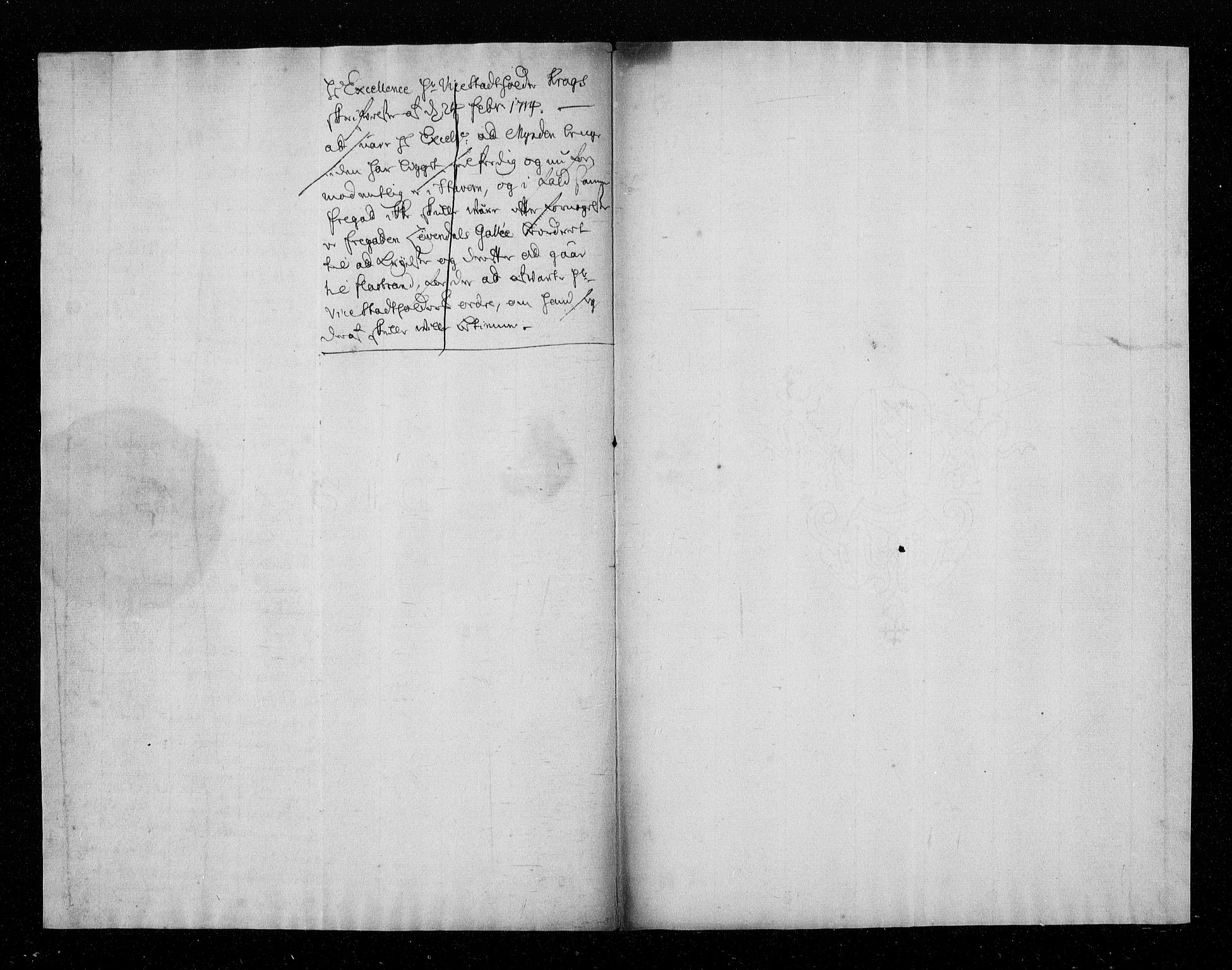 Stattholderembetet 1572-1771, AV/RA-EA-2870/Aa/L0006: Konsept til voteringsprotokoll, 1714-1715, s. 77