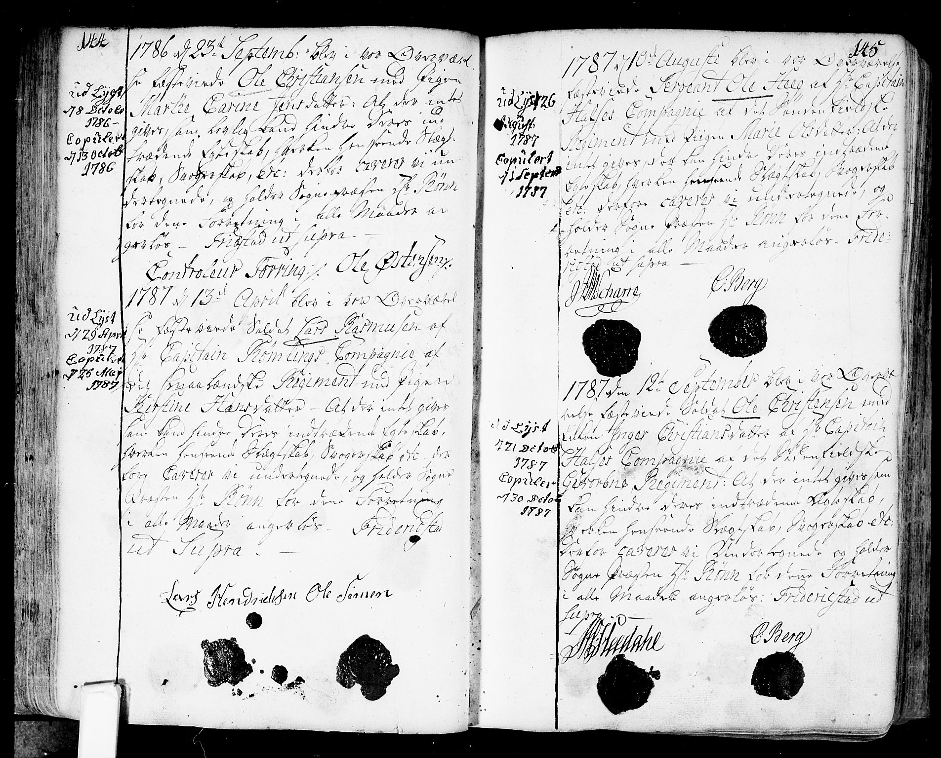 Fredrikstad prestekontor Kirkebøker, AV/SAO-A-11082/F/Fa/L0002: Ministerialbok nr. 2, 1750-1804, s. 144-145