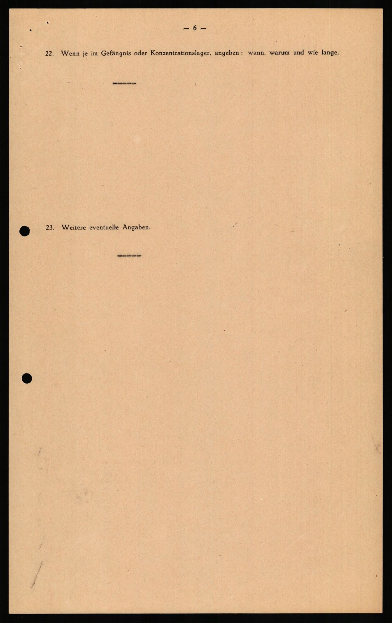 Forsvaret, Forsvarets overkommando II, AV/RA-RAFA-3915/D/Db/L0018: CI Questionaires. Tyske okkupasjonsstyrker i Norge. Tyskere., 1945-1946, s. 396