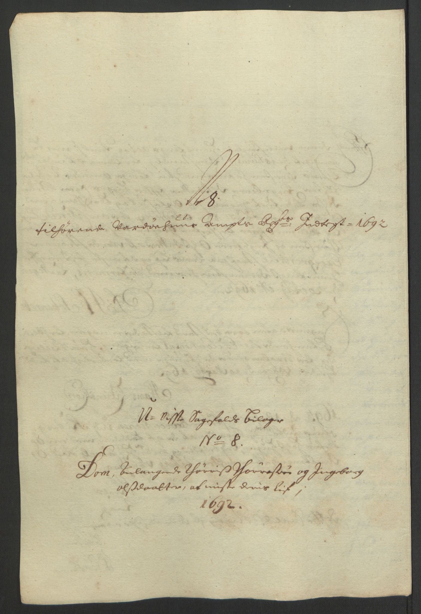 Rentekammeret inntil 1814, Reviderte regnskaper, Fogderegnskap, AV/RA-EA-4092/R69/L4851: Fogderegnskap Finnmark/Vardøhus, 1691-1700, s. 195