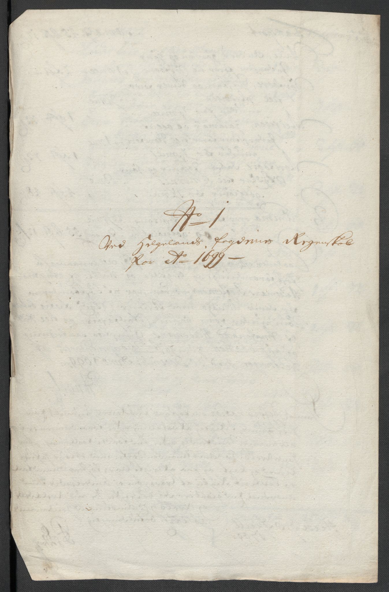 Rentekammeret inntil 1814, Reviderte regnskaper, Fogderegnskap, RA/EA-4092/R65/L4507: Fogderegnskap Helgeland, 1699-1701, s. 118