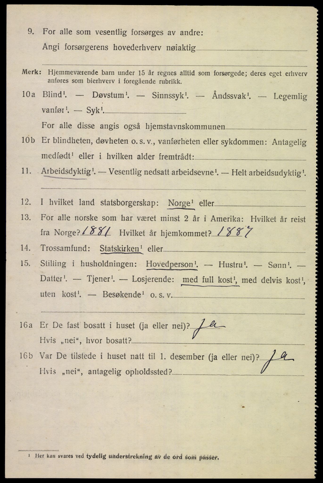 SAK, Folketelling 1920 for 1027 Konsmo herred, 1920, s. 1235