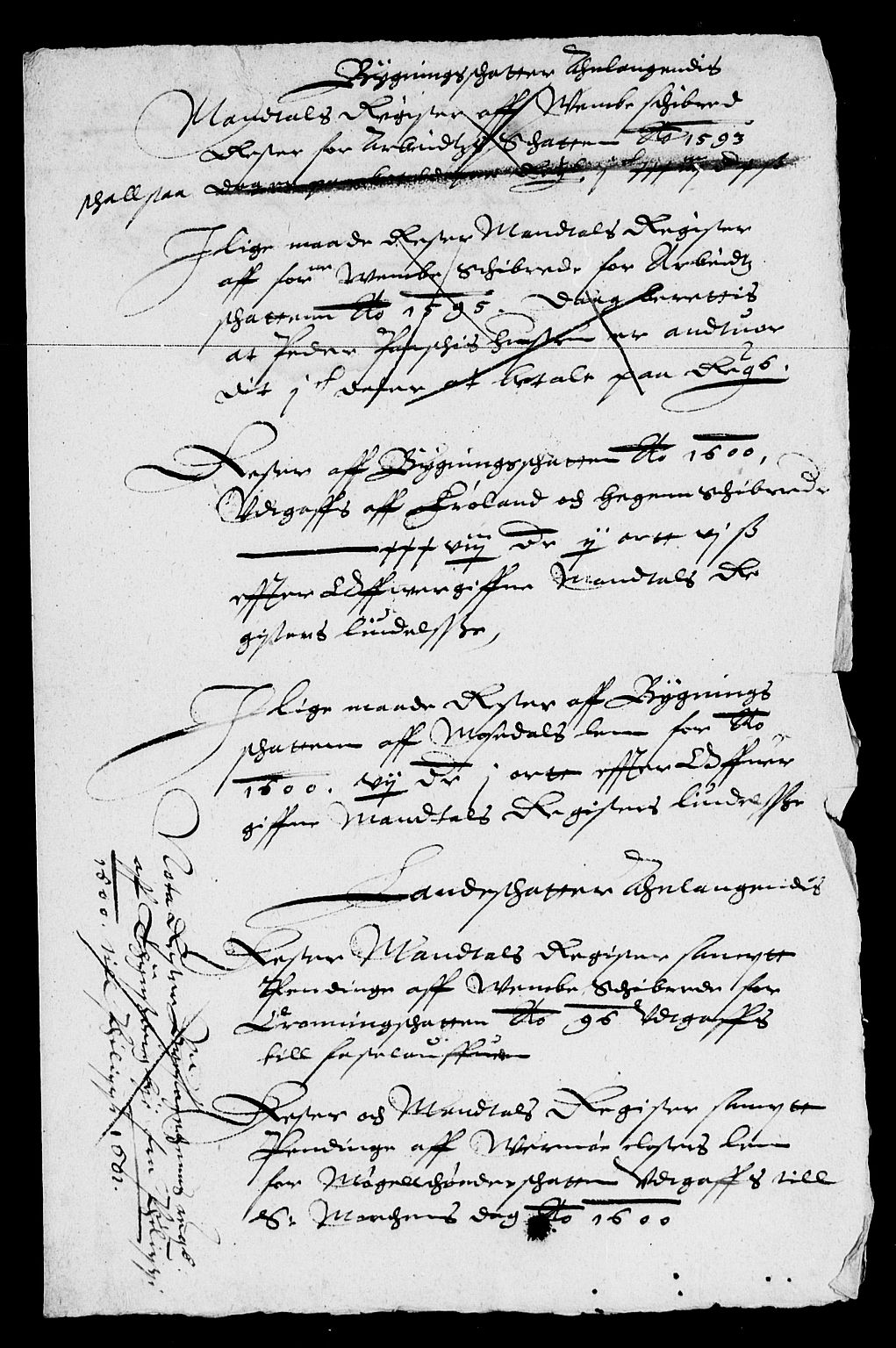 Rentekammeret inntil 1814, Reviderte regnskaper, Lensregnskaper, AV/RA-EA-5023/R/Rb/Rba/L0012: Akershus len, 1576-1601