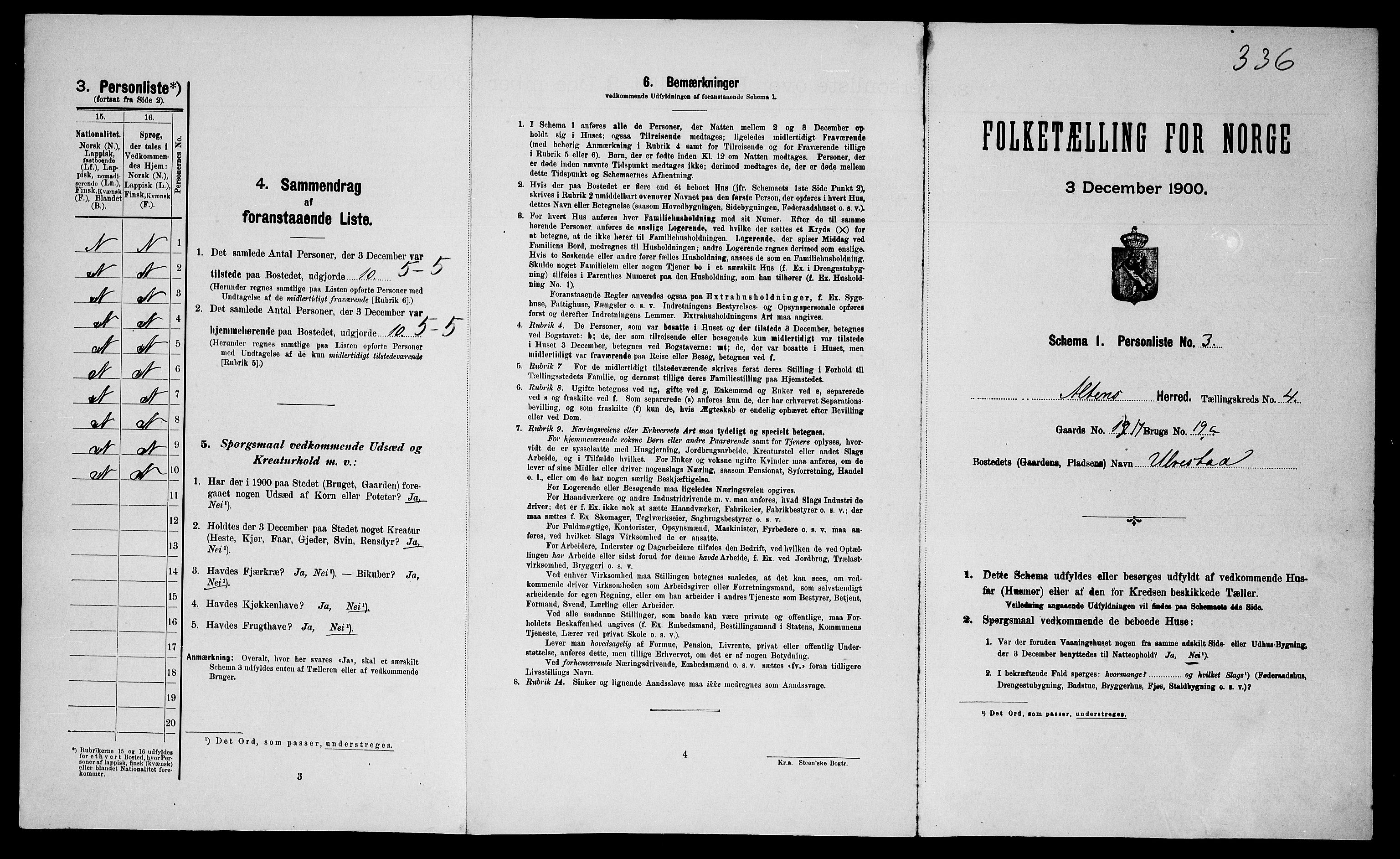 SATØ, Folketelling 1900 for 2012 Alta herred, 1900, s. 384