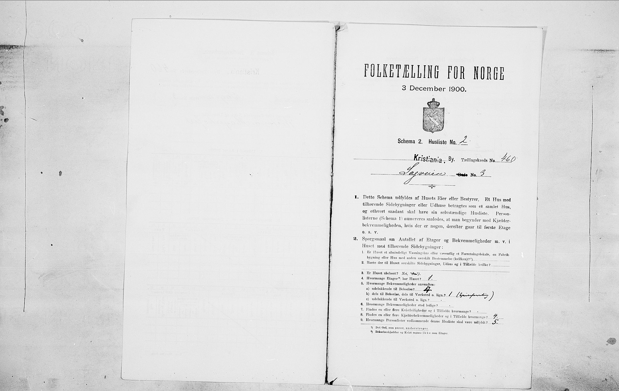 SAO, Folketelling 1900 for 0301 Kristiania kjøpstad, 1900, s. 77721