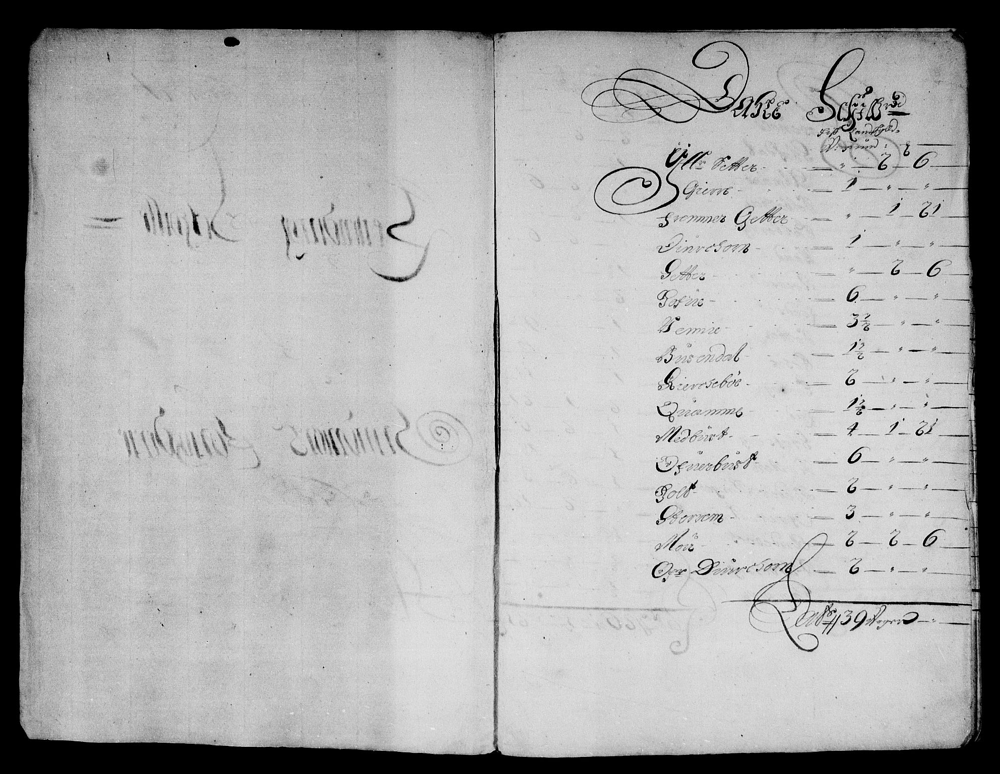 Rentekammeret inntil 1814, Reviderte regnskaper, Stiftamtstueregnskaper, Bergen stiftamt, AV/RA-EA-6043/R/Rc/L0090: Bergen stiftamt, 1689