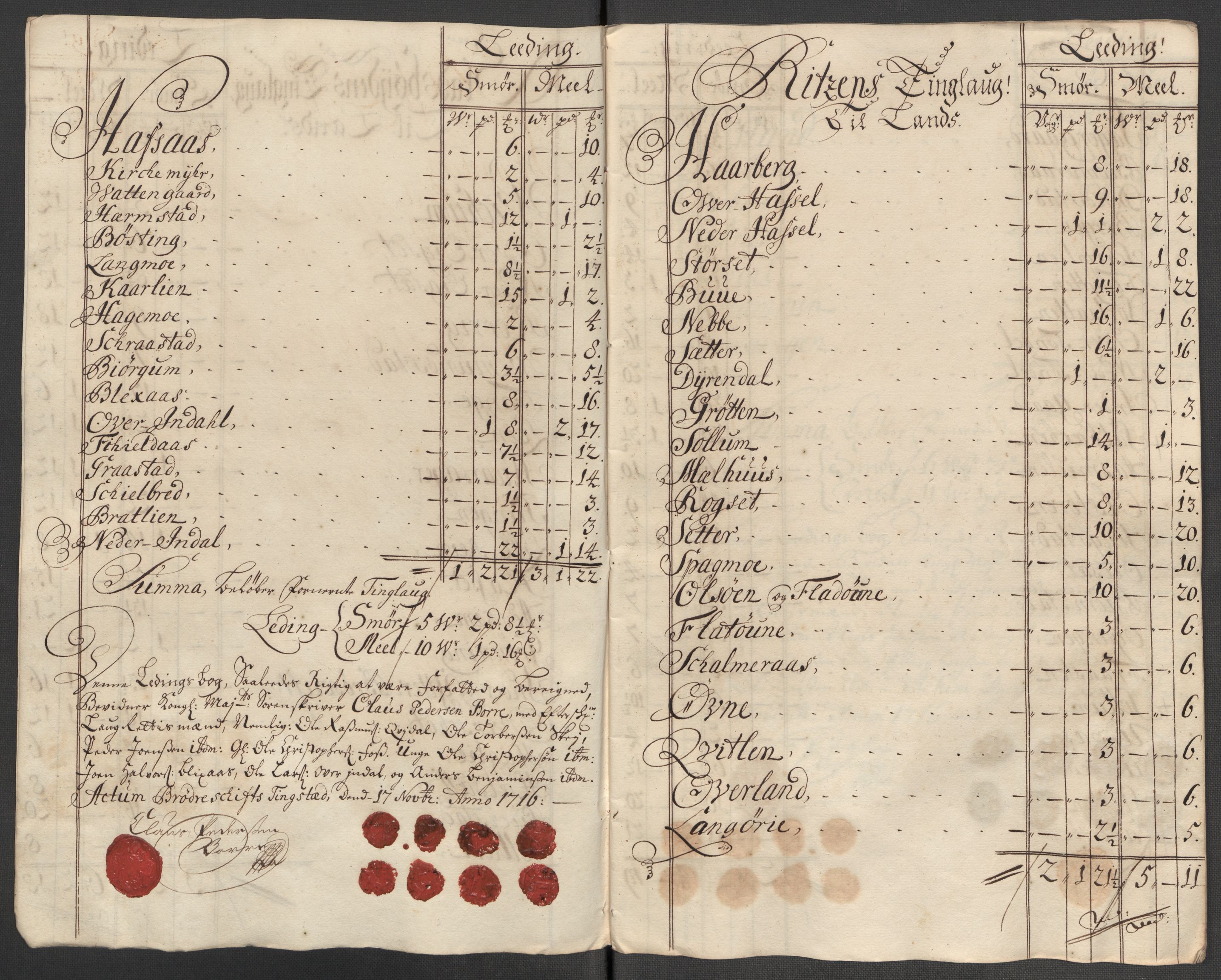 Rentekammeret inntil 1814, Reviderte regnskaper, Fogderegnskap, AV/RA-EA-4092/R57/L3864: Fogderegnskap Fosen, 1716, s. 157