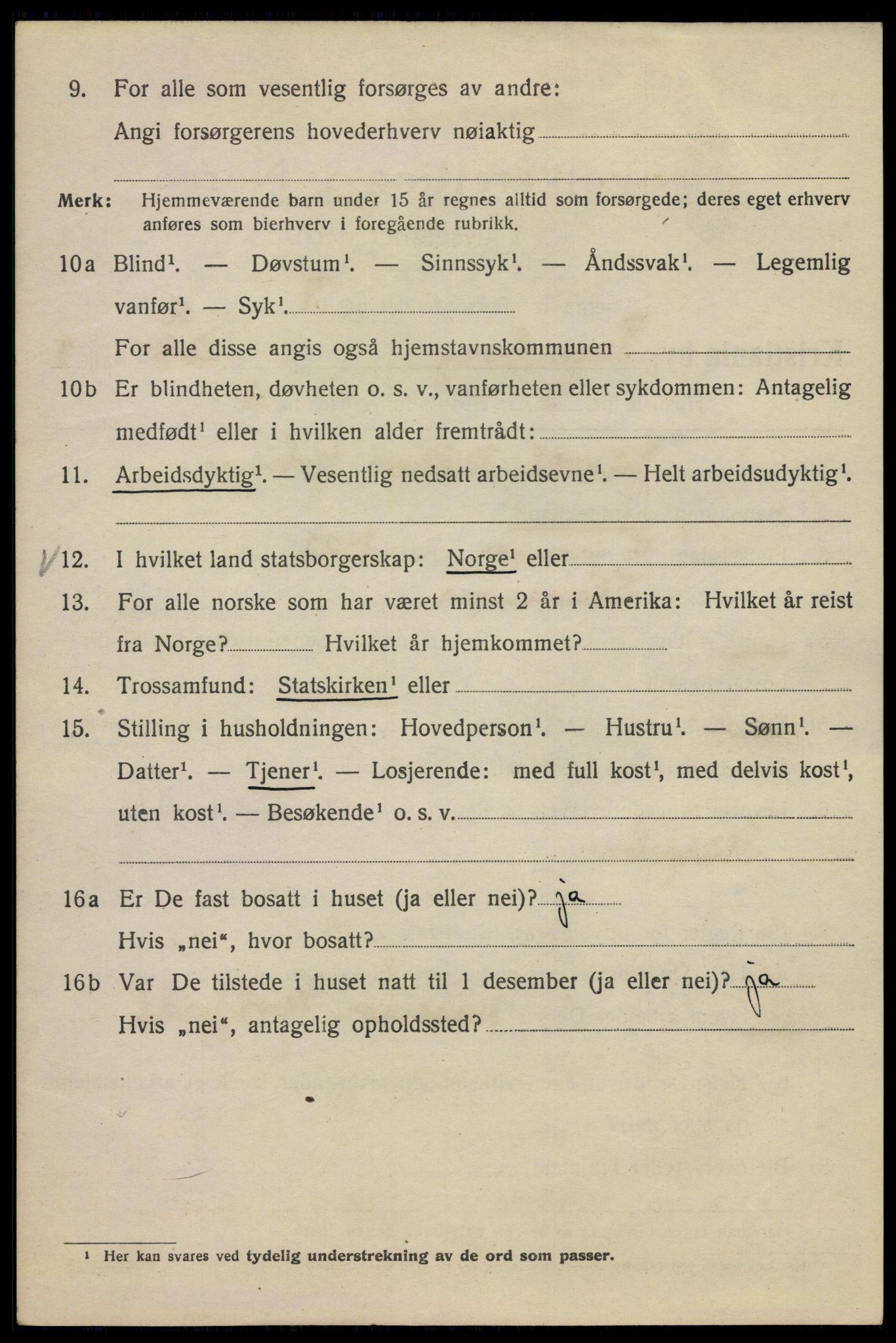 SAO, Folketelling 1920 for 0301 Kristiania kjøpstad, 1920, s. 292460