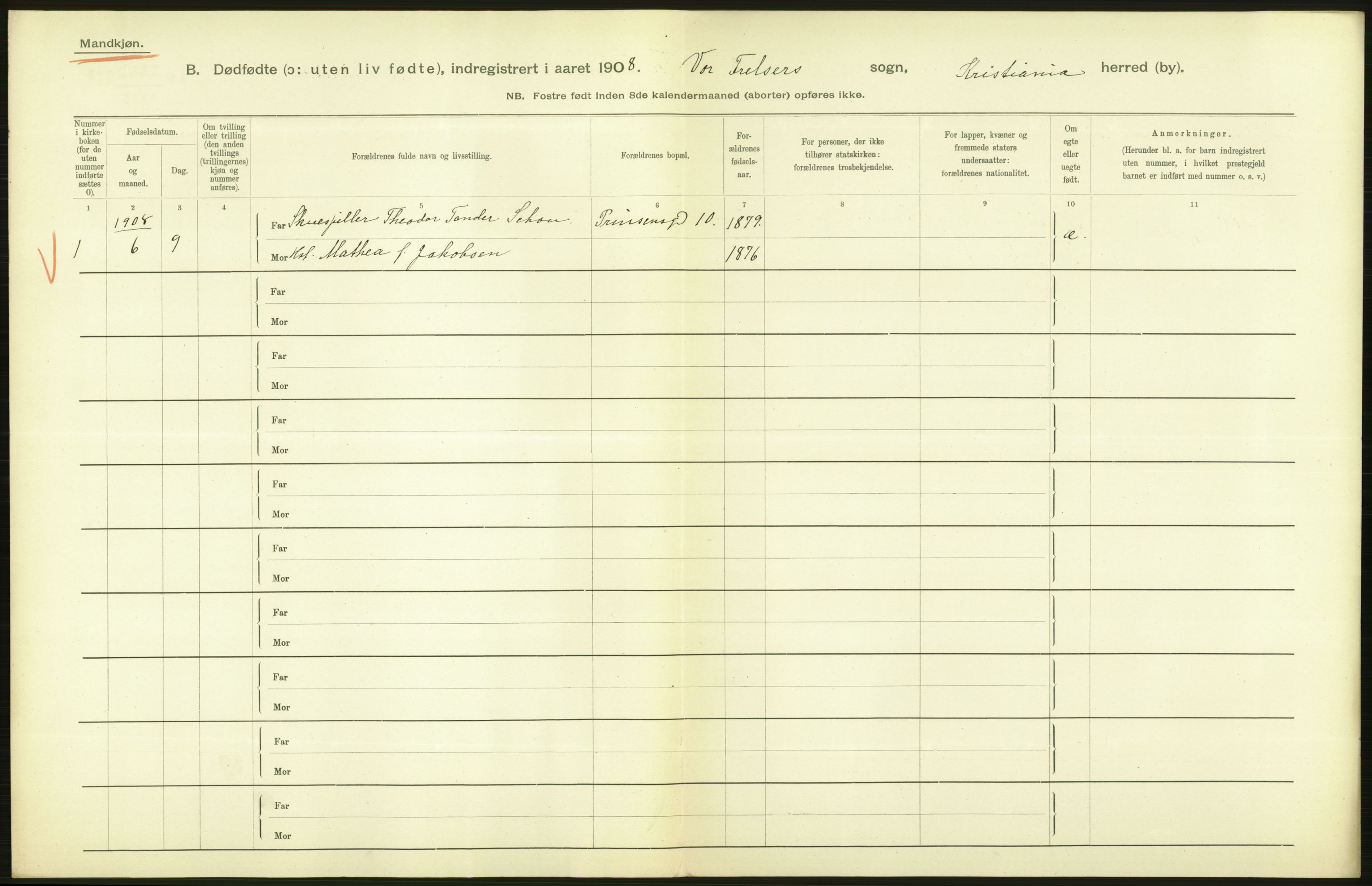 Statistisk sentralbyrå, Sosiodemografiske emner, Befolkning, AV/RA-S-2228/D/Df/Dfa/Dfaf/L0009: Kristiania: Døde, dødfødte., 1908, s. 414