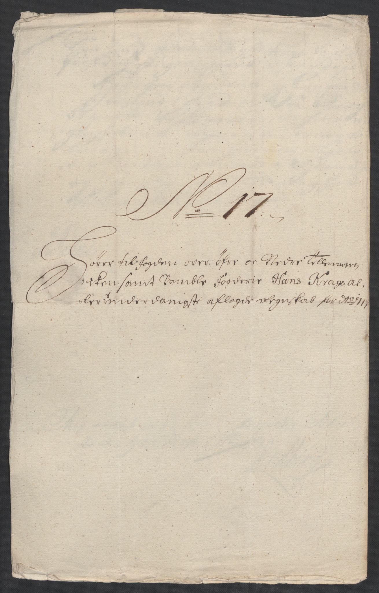 Rentekammeret inntil 1814, Reviderte regnskaper, Fogderegnskap, AV/RA-EA-4092/R36/L2120: Fogderegnskap Øvre og Nedre Telemark og Bamble, 1711, s. 223