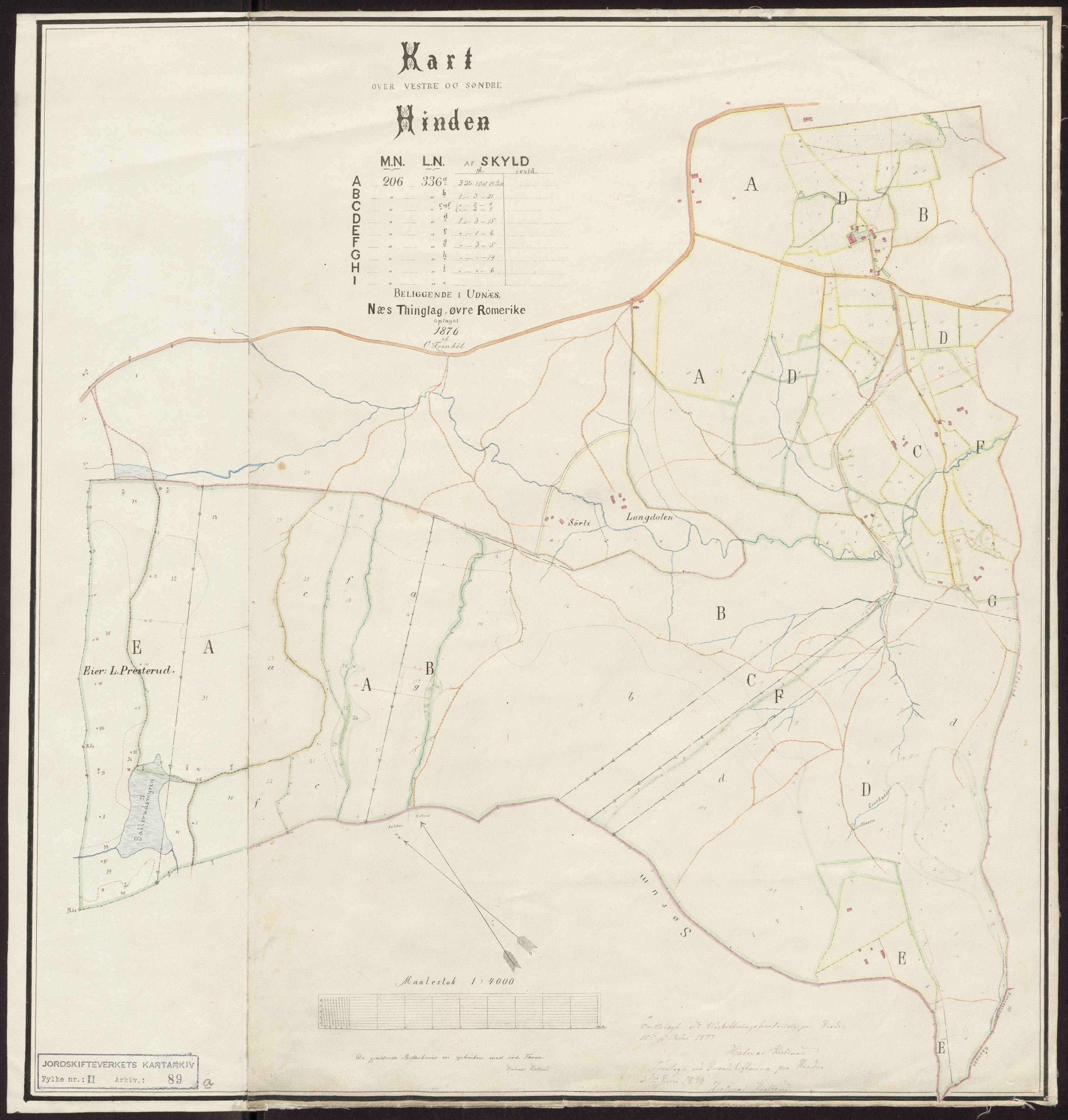 Jordskifteverkets kartarkiv, AV/RA-S-3929/T, 1859-1988, s. 122