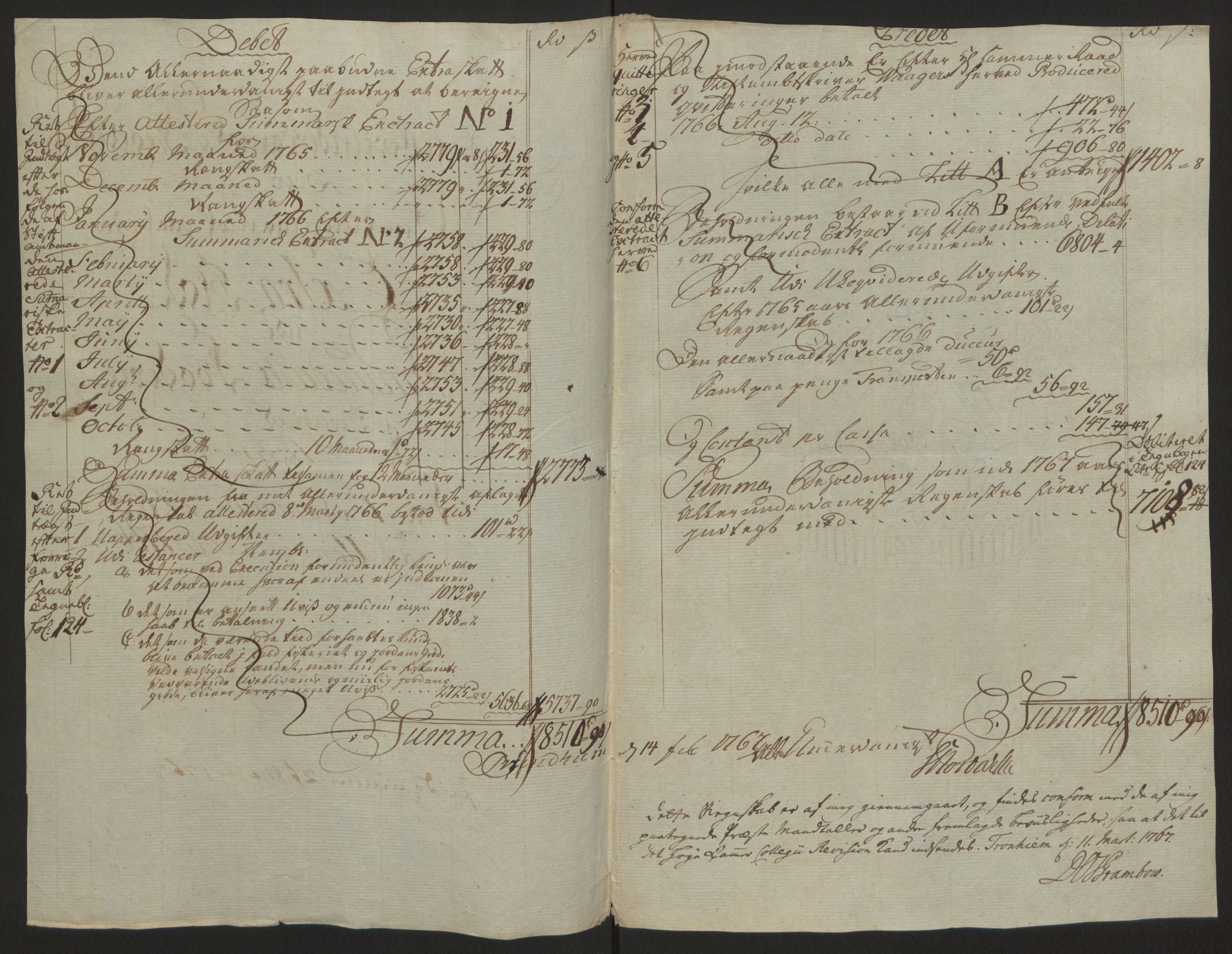 Rentekammeret inntil 1814, Reviderte regnskaper, Fogderegnskap, RA/EA-4092/R64/L4502: Ekstraskatten Namdal, 1762-1772, s. 214