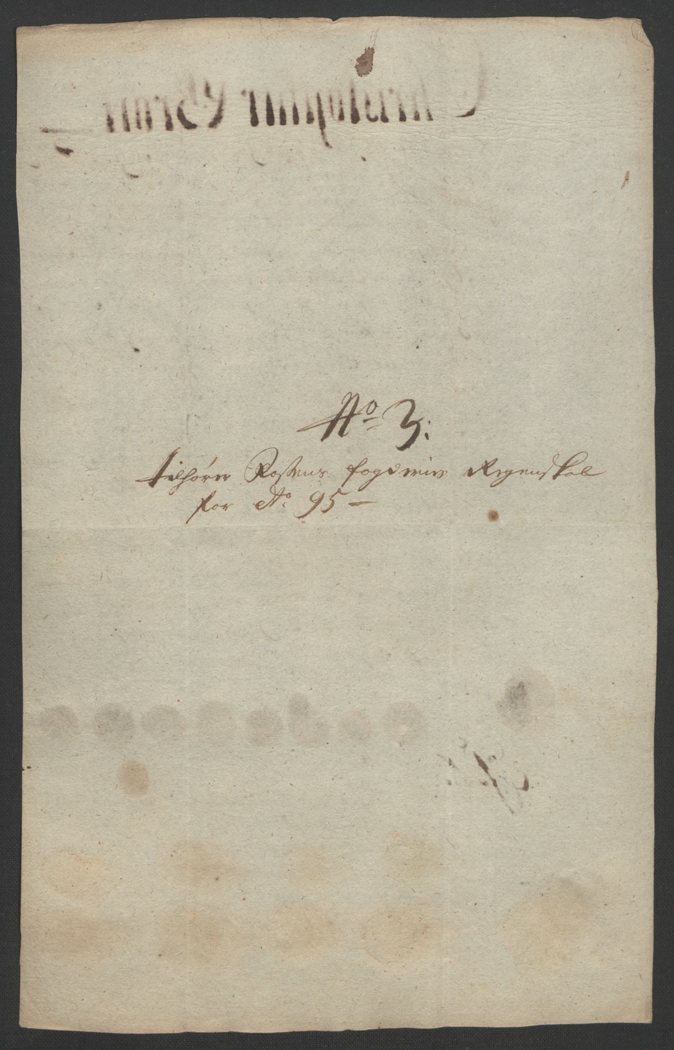 Rentekammeret inntil 1814, Reviderte regnskaper, Fogderegnskap, RA/EA-4092/R57/L3851: Fogderegnskap Fosen, 1695-1696, s. 180