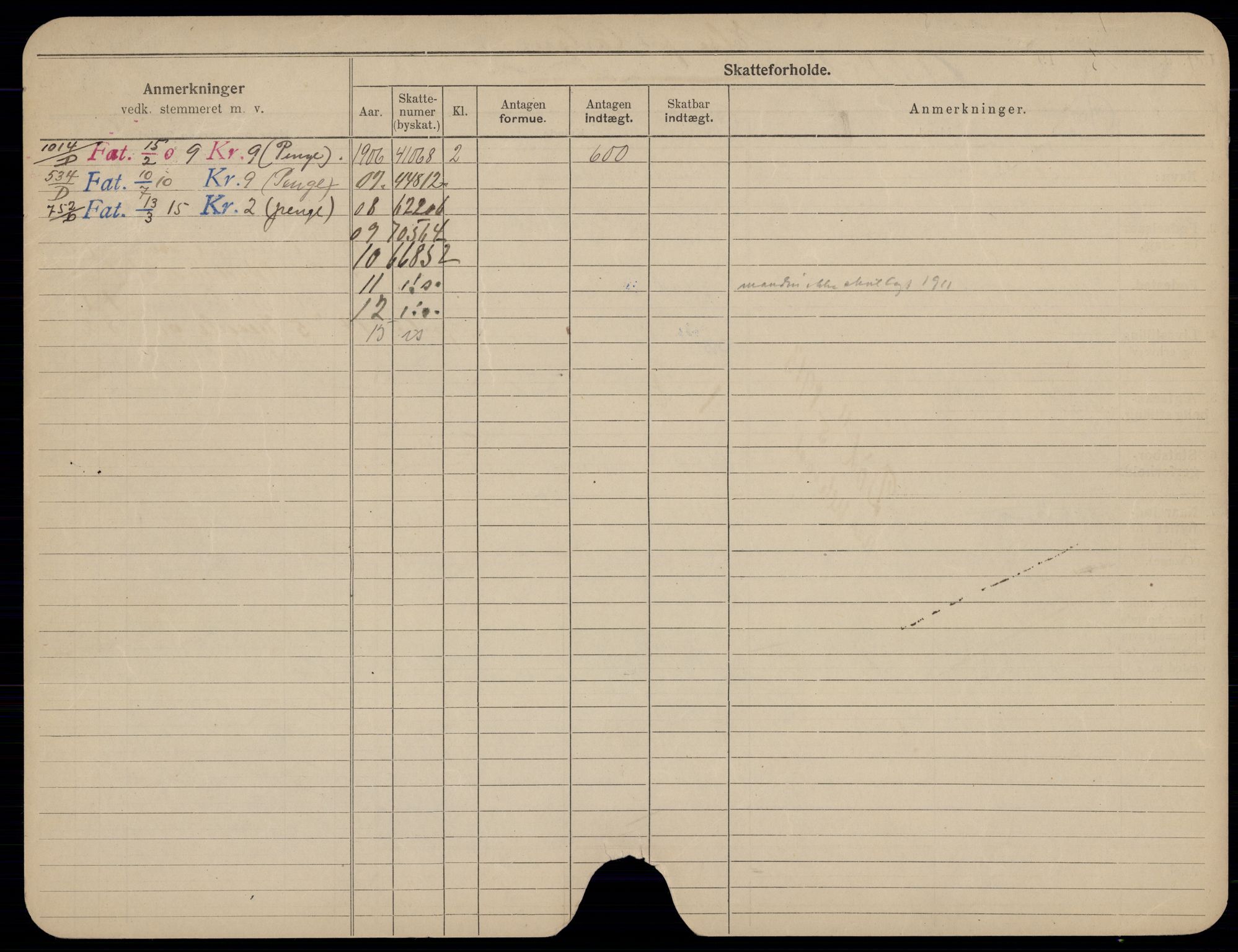 Oslo folkeregister, Registerkort, AV/SAO-A-11715/G/Gb/L0020: Kvinner, 1915