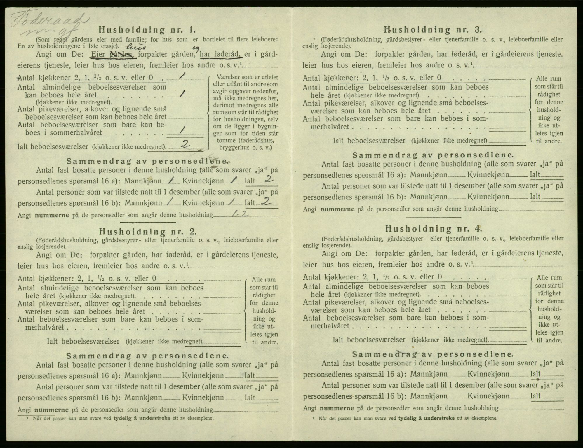 SAB, Folketelling 1920 for 1238 Kvam herred, 1920, s. 971