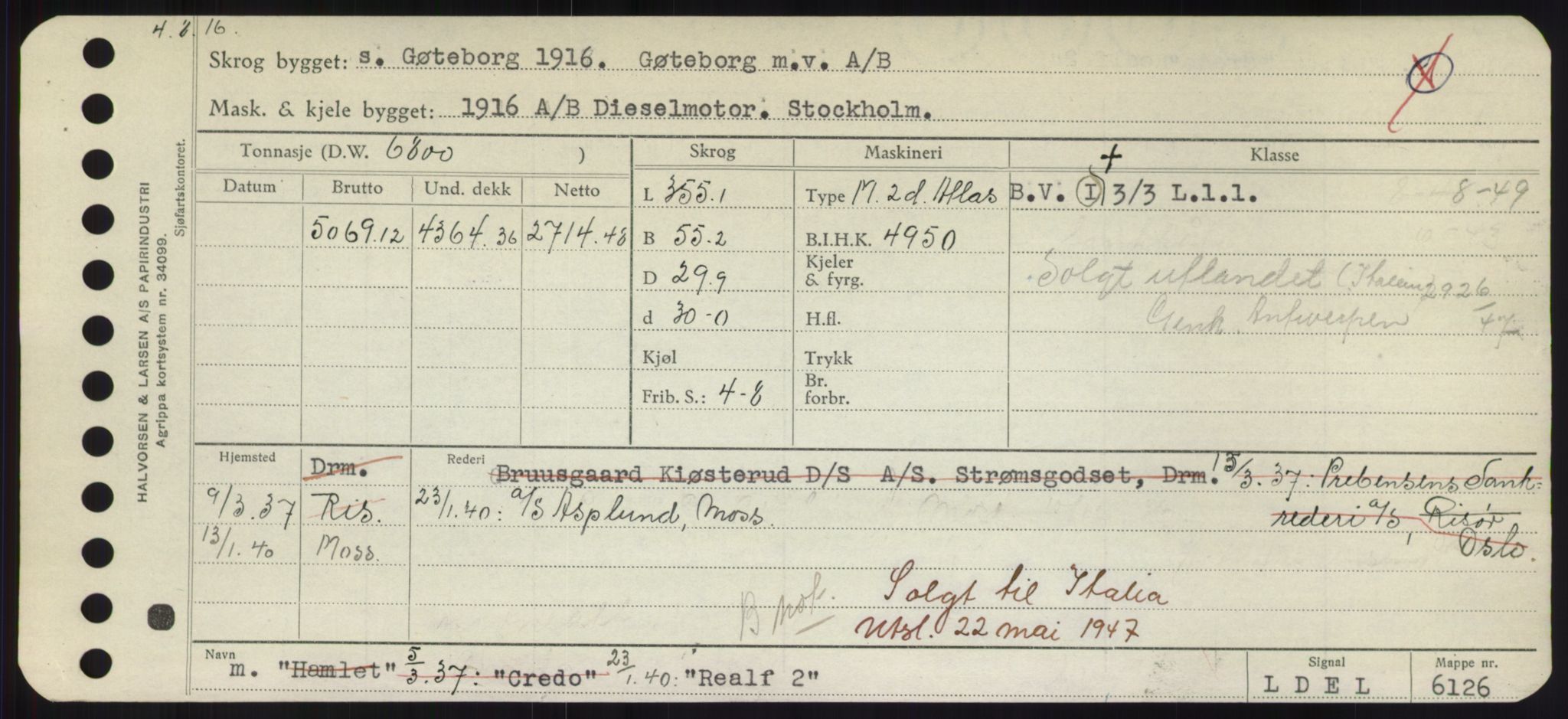 Sjøfartsdirektoratet med forløpere, Skipsmålingen, AV/RA-S-1627/H/Hd/L0030: Fartøy, Q-Riv, s. 299