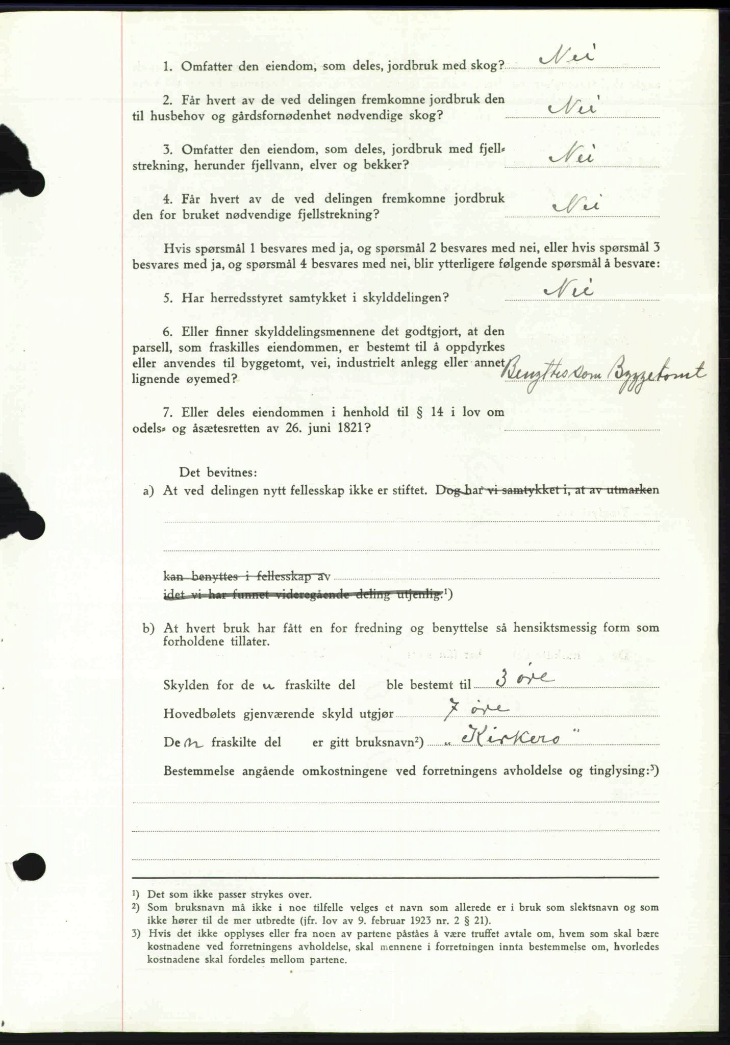 Toten tingrett, SAH/TING-006/H/Hb/Hbc/L0008: Pantebok nr. Hbc-08, 1941-1941, Dagboknr: 100/1941