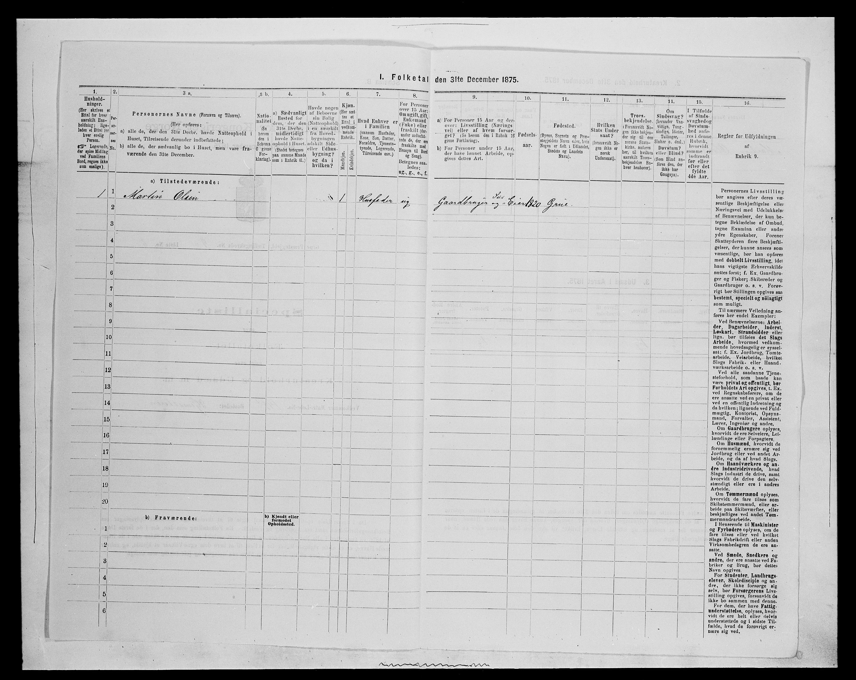 SAH, Folketelling 1875 for 0423P Grue prestegjeld, 1875, s. 1578