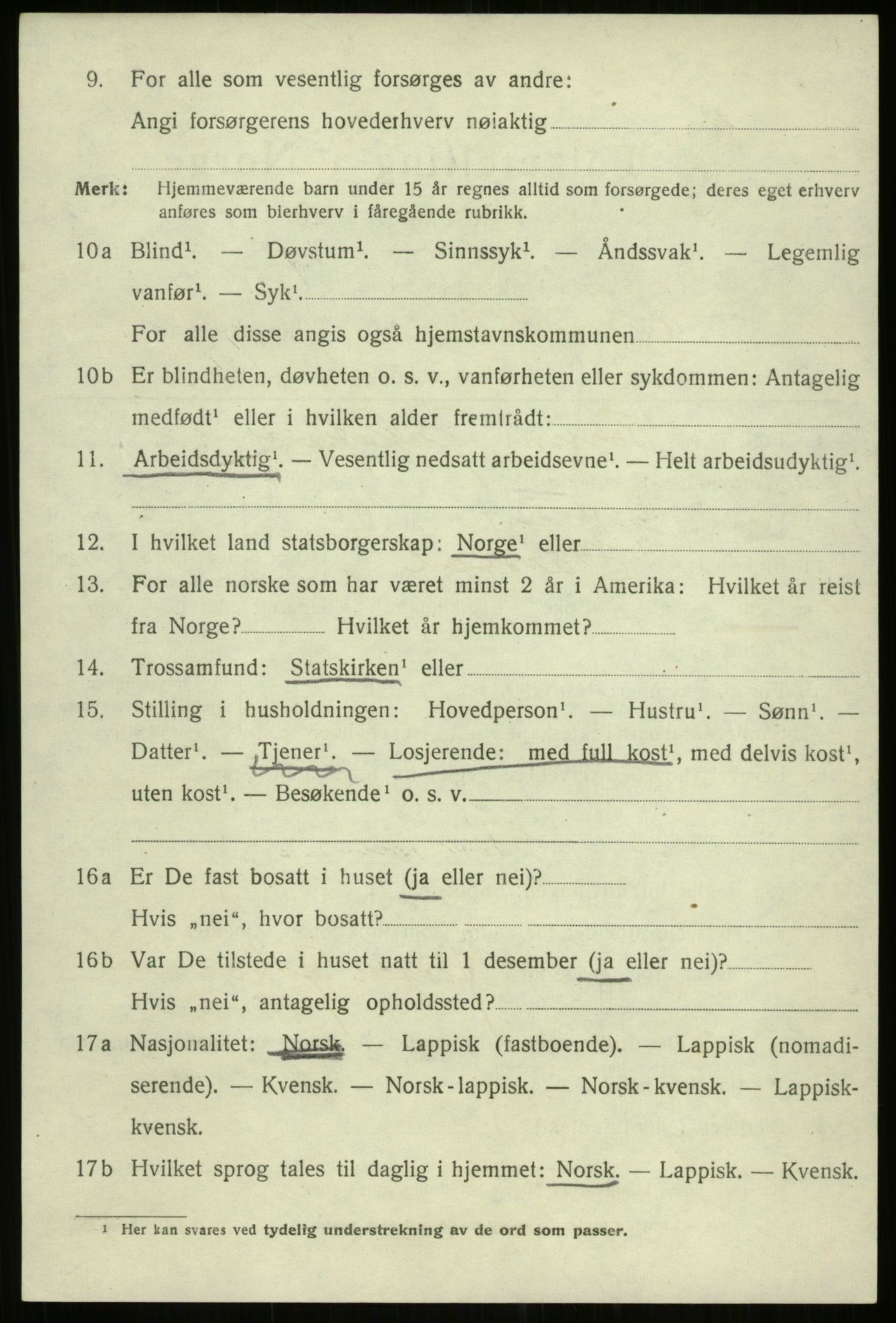 SATØ, Folketelling 1920 for 1901 Harstad ladested, 1920, s. 6065