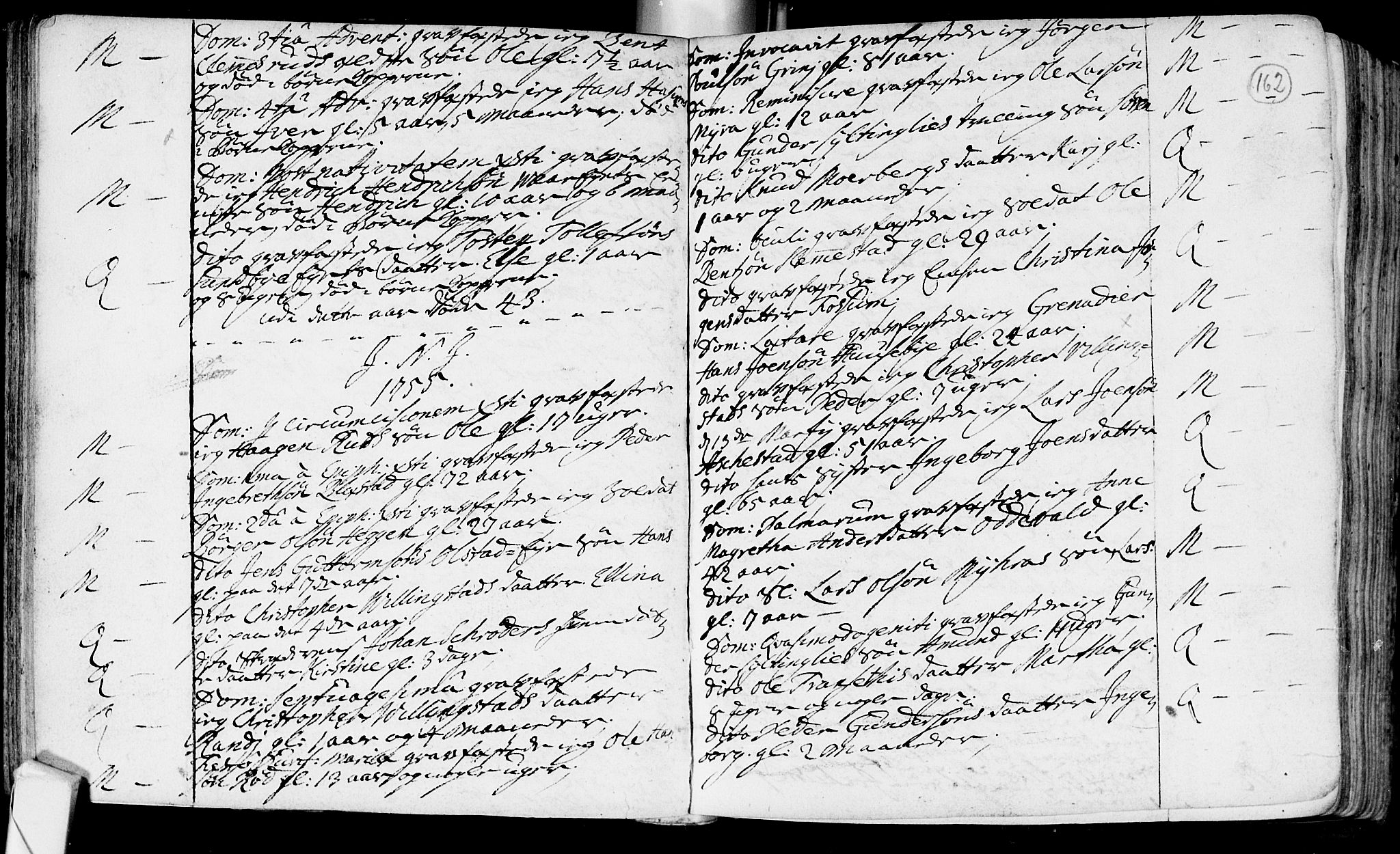Røyken kirkebøker, AV/SAKO-A-241/F/Fa/L0002: Ministerialbok nr. 2, 1731-1782, s. 162