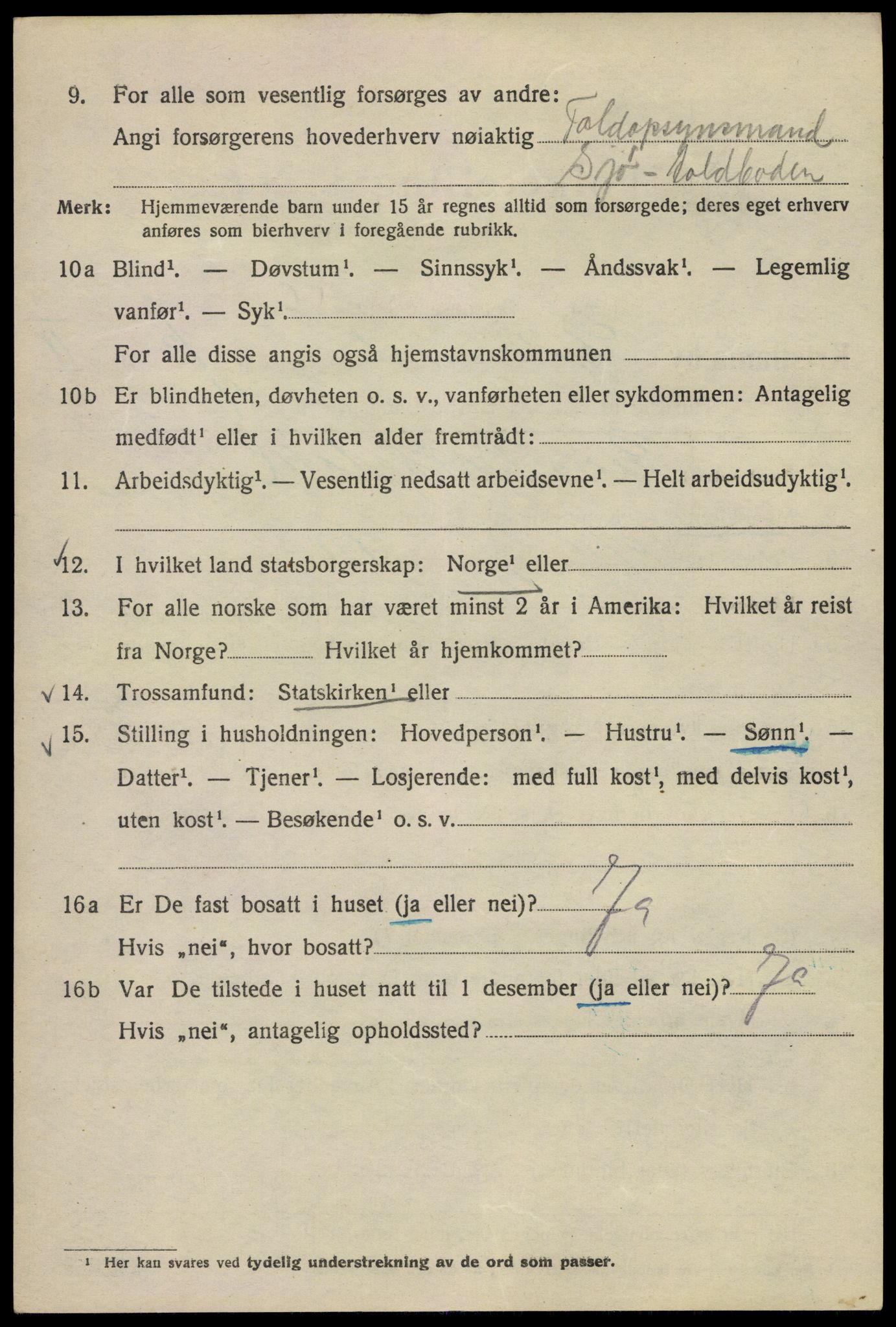 SAO, Folketelling 1920 for 0301 Kristiania kjøpstad, 1920, s. 512972