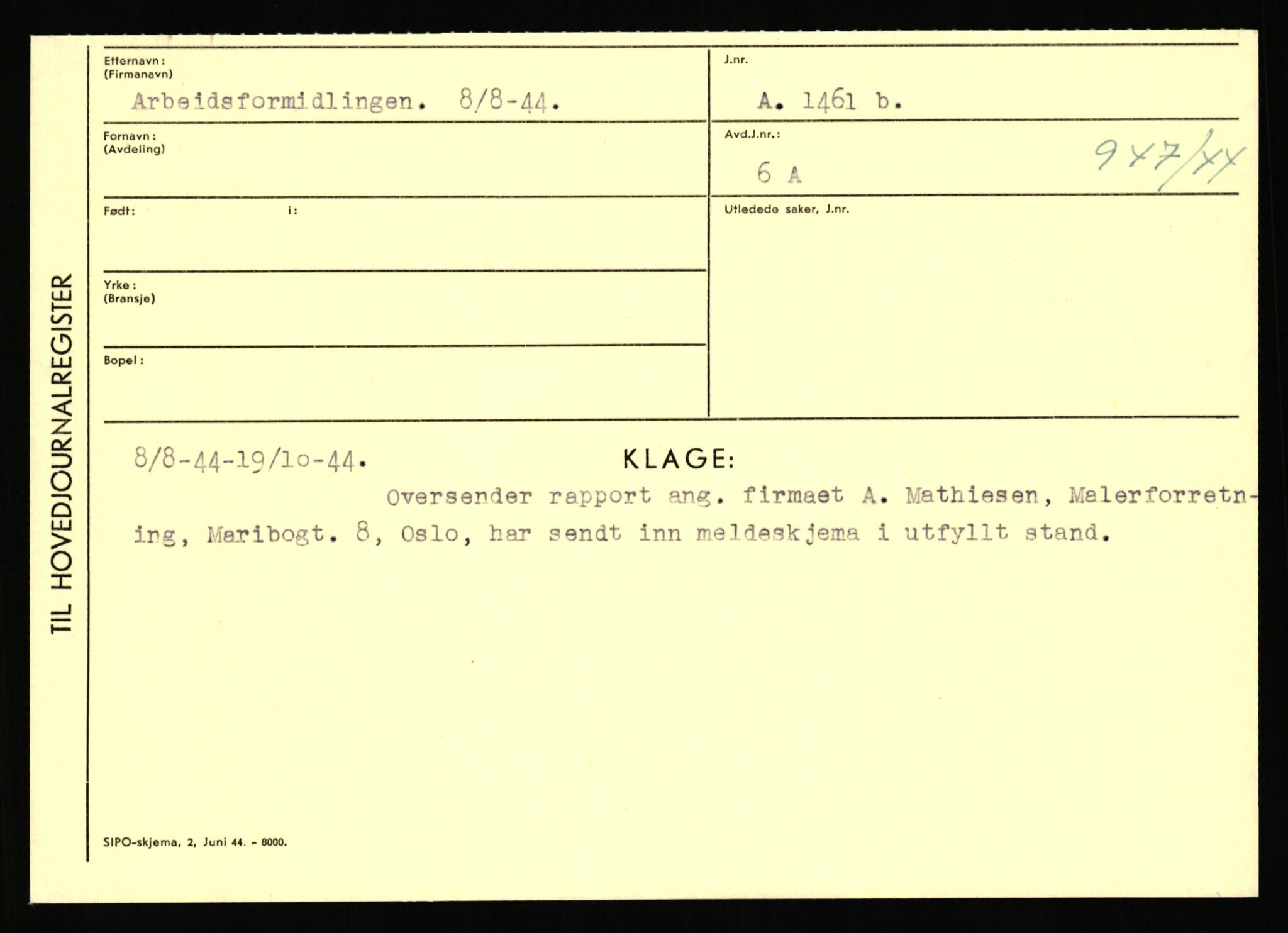 Statspolitiet - Hovedkontoret / Osloavdelingen, AV/RA-S-1329/C/Ca/L0001: Aabakken - Armann, 1943-1945, s. 4788