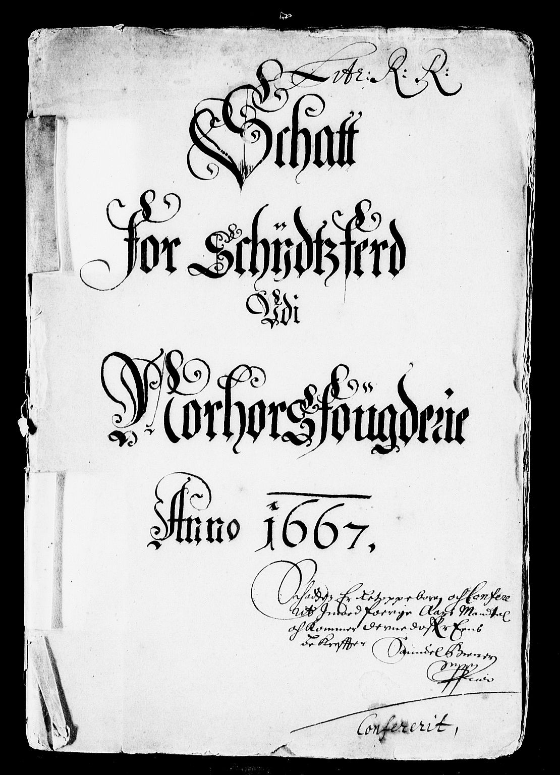 Rentekammeret inntil 1814, Reviderte regnskaper, Stiftamtstueregnskaper, Bergen stiftamt, RA/EA-6043/R/Rc/L0025: Bergen stiftamt, 1667