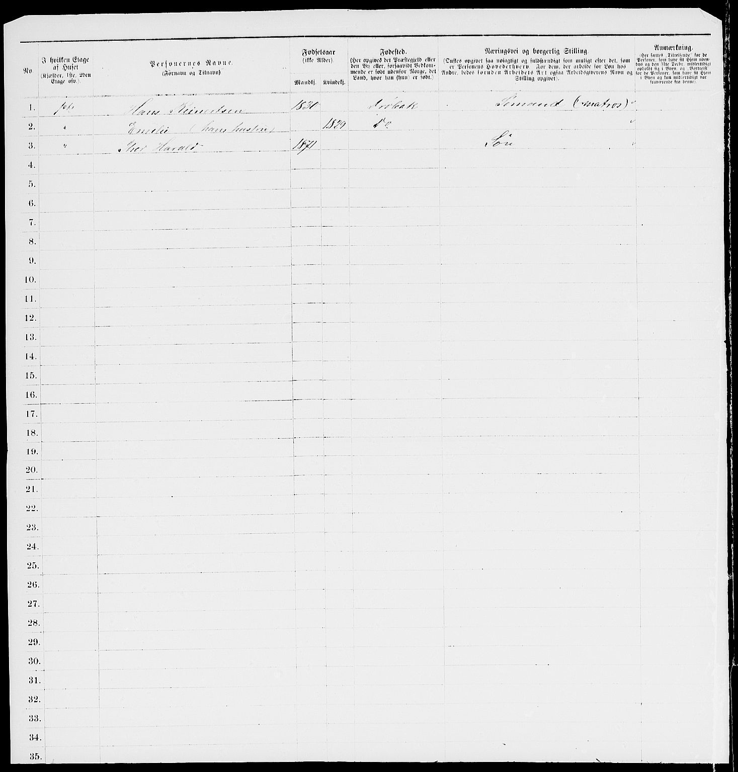 RA, Folketelling 1885 for 0203 Drøbak kjøpstad, 1885, s. 576