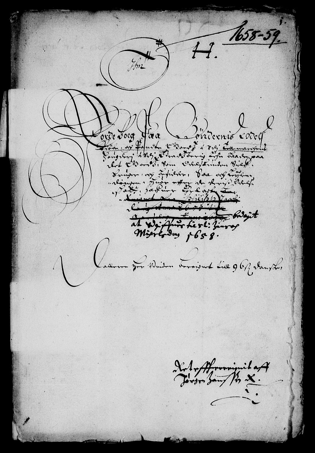 Rentekammeret inntil 1814, Reviderte regnskaper, Lensregnskaper, AV/RA-EA-5023/R/Rb/Rbp/L0045: Bratsberg len, 1657-1659