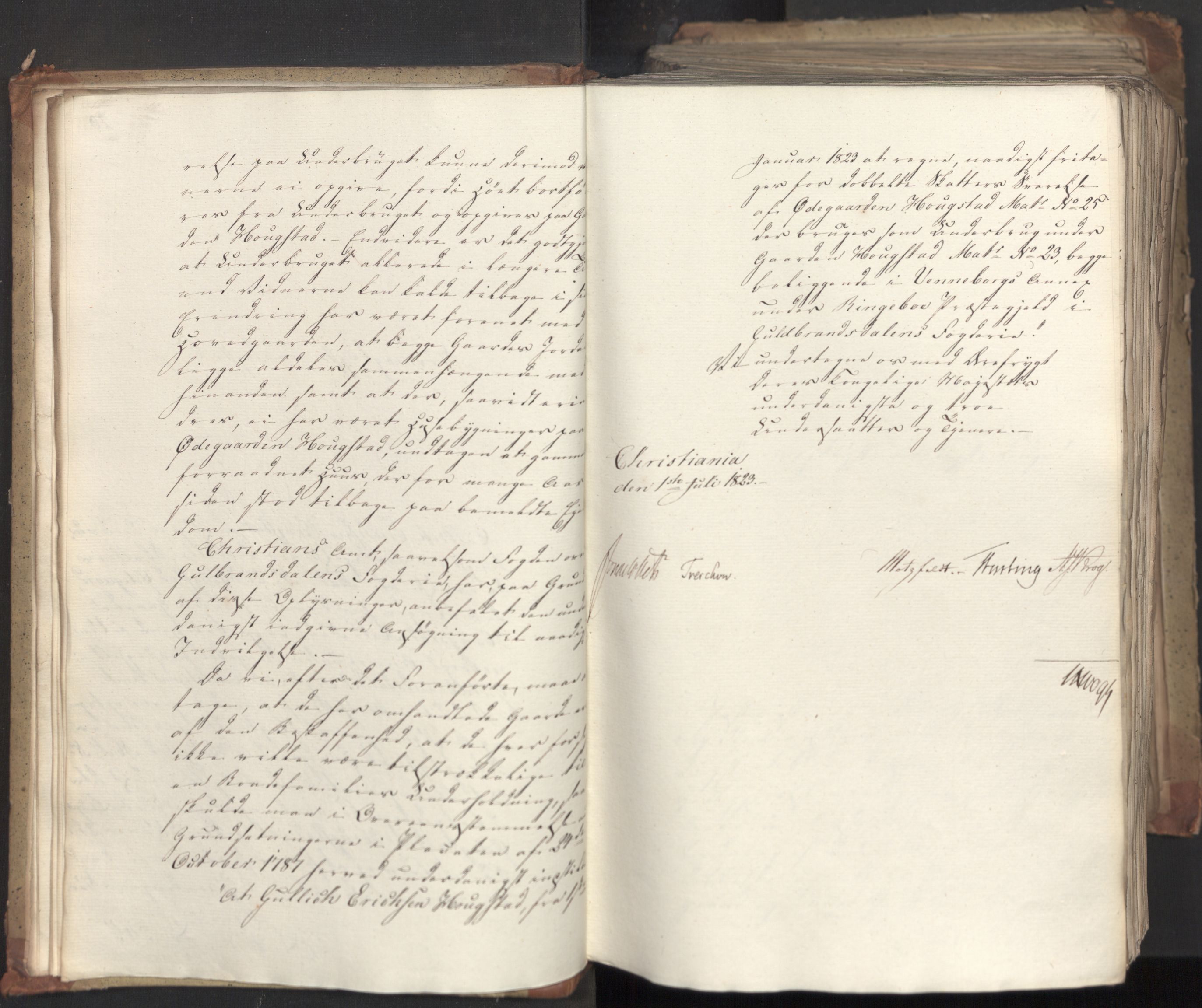 Statsrådsavdelingen i Stockholm, AV/RA-S-1003/D/Da/L0035: Regjeringsinnstillinger nr. 541-840, 1823, s. 14