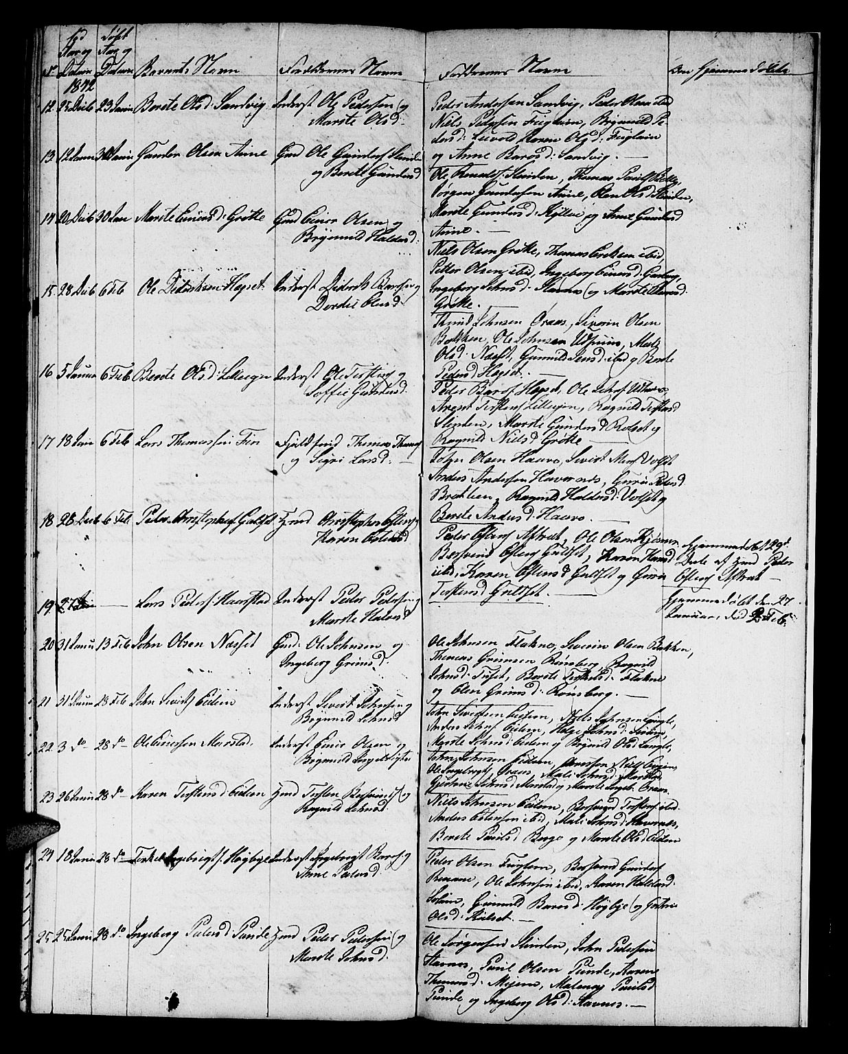 Ministerialprotokoller, klokkerbøker og fødselsregistre - Sør-Trøndelag, AV/SAT-A-1456/695/L1153: Klokkerbok nr. 695C04, 1832-1842