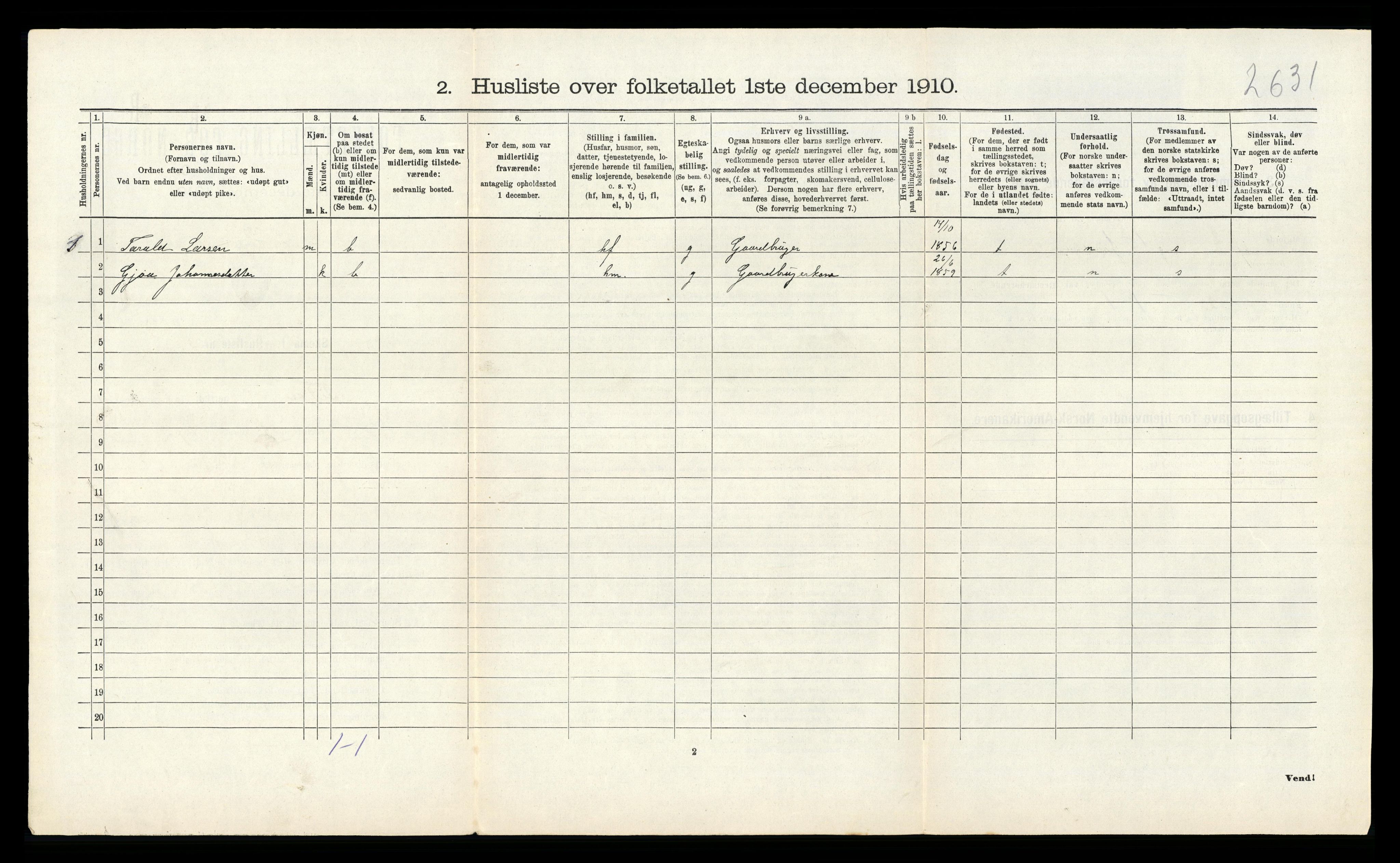 RA, Folketelling 1910 for 1222 Fitjar herred, 1910, s. 648