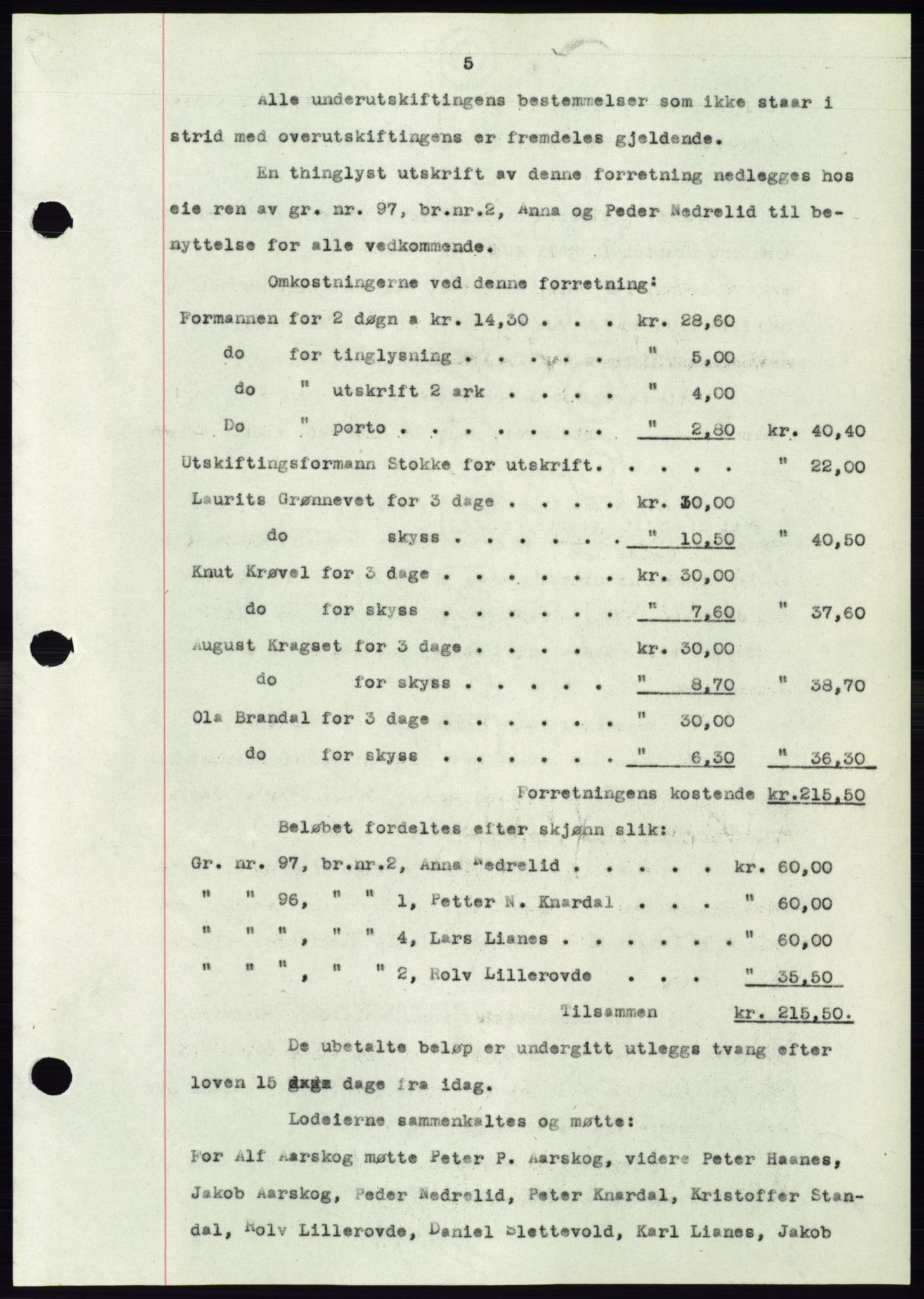 Søre Sunnmøre sorenskriveri, AV/SAT-A-4122/1/2/2C/L0075: Pantebok nr. 1A, 1943-1943, Dagboknr: 721/1943