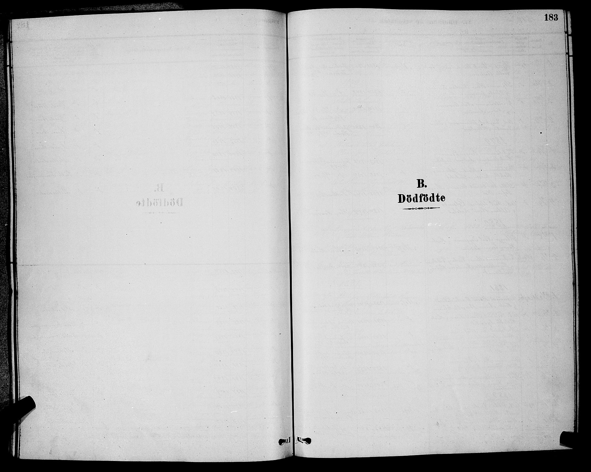Moss prestekontor Kirkebøker, SAO/A-2003/G/Ga/L0005: Klokkerbok nr. I 5, 1878-1888, s. 183